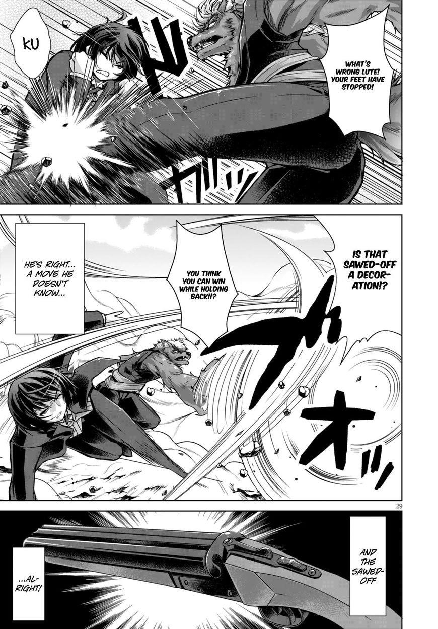 Gunota Ga Mahou Sekai Ni Tensei Shitara, Gendai Heiki De Guntai Harem O Tsukucchaimashita!? Chapter 25 - Page 28