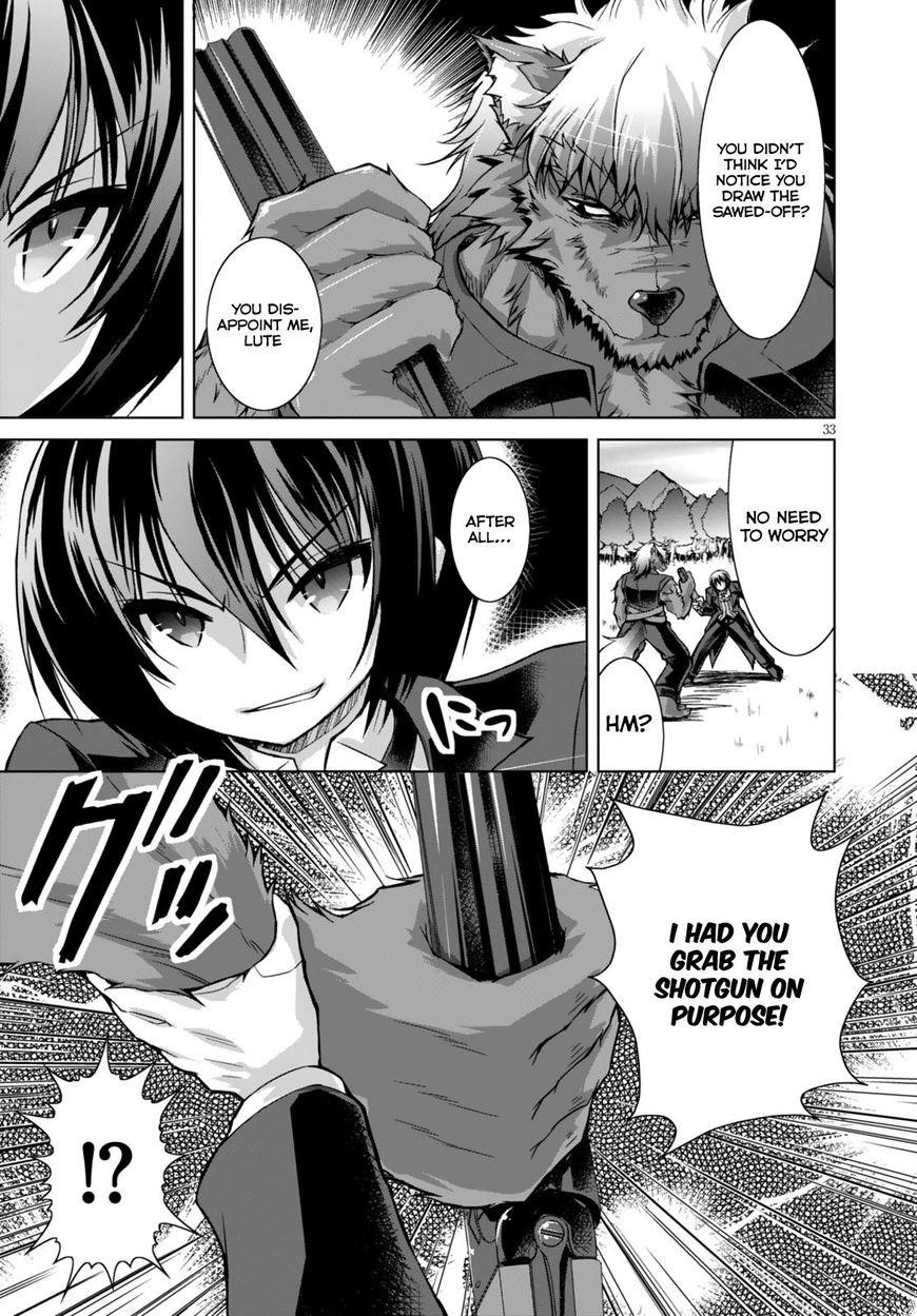 Gunota Ga Mahou Sekai Ni Tensei Shitara, Gendai Heiki De Guntai Harem O Tsukucchaimashita!? Chapter 25 - Page 32