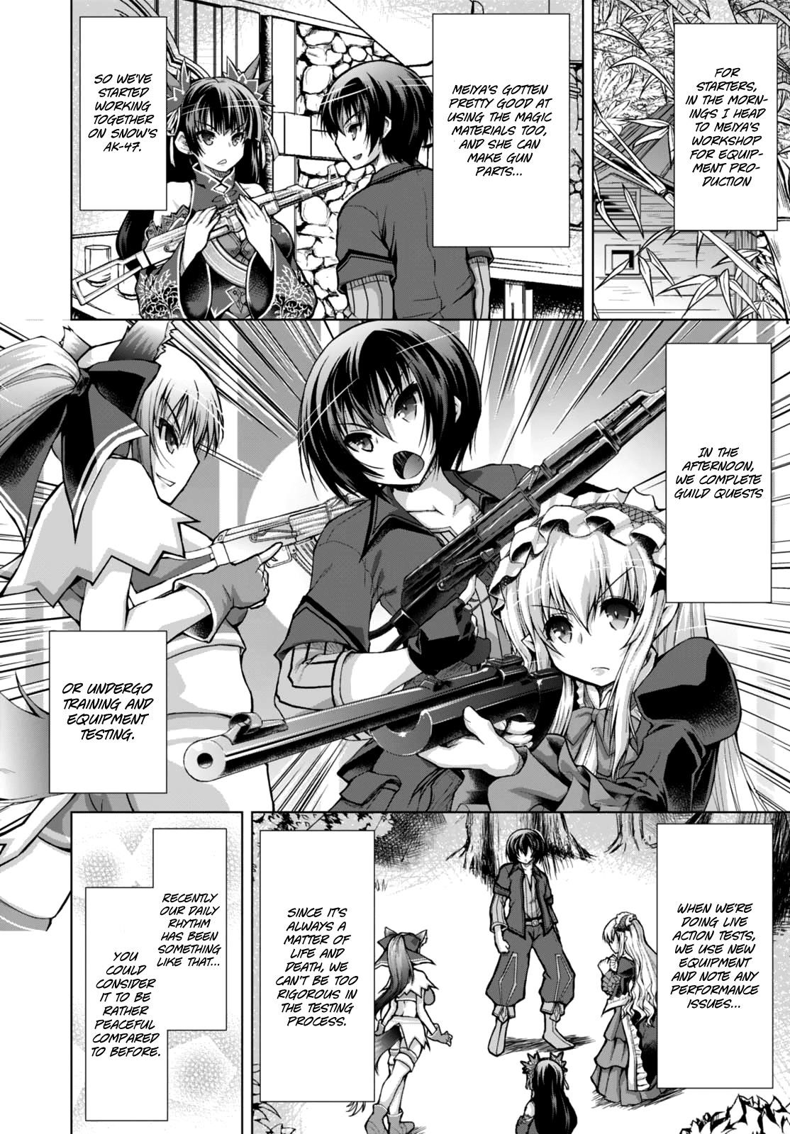 Gunota Ga Mahou Sekai Ni Tensei Shitara, Gendai Heiki De Guntai Harem O Tsukucchaimashita!? Chapter 27 - Page 19