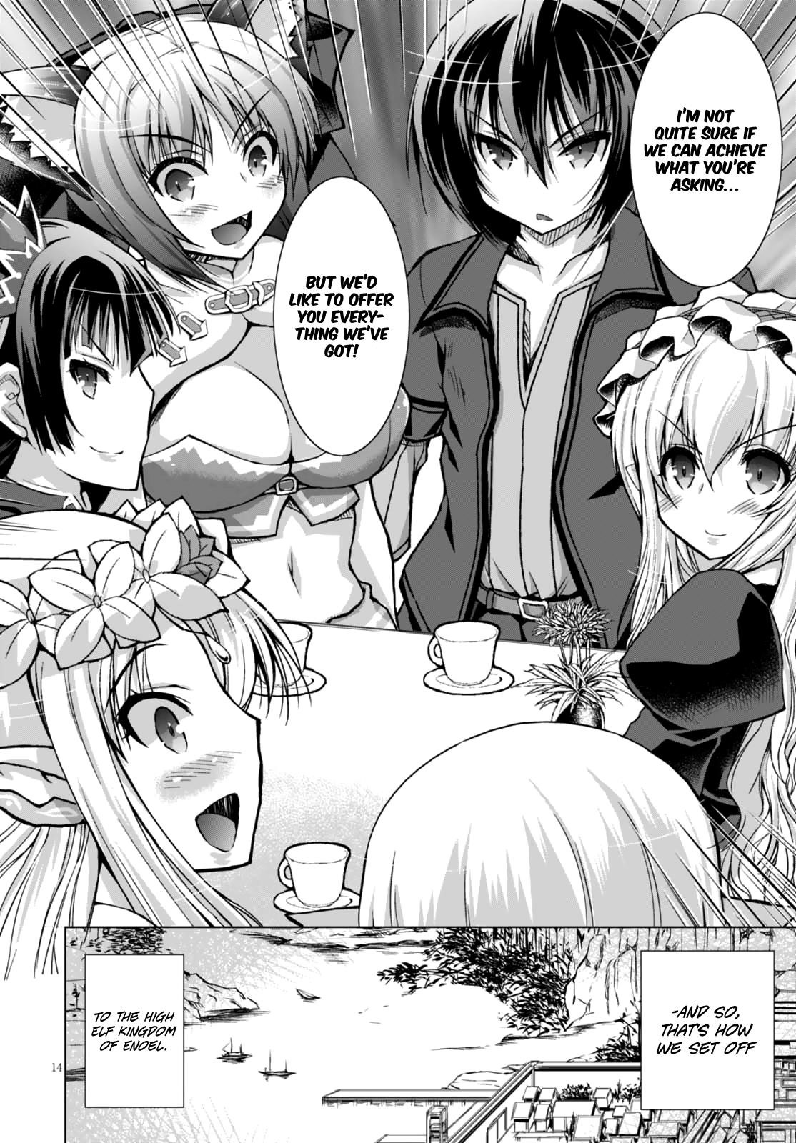 Gunota Ga Mahou Sekai Ni Tensei Shitara, Gendai Heiki De Guntai Harem O Tsukucchaimashita!? Chapter 28 - Page 19
