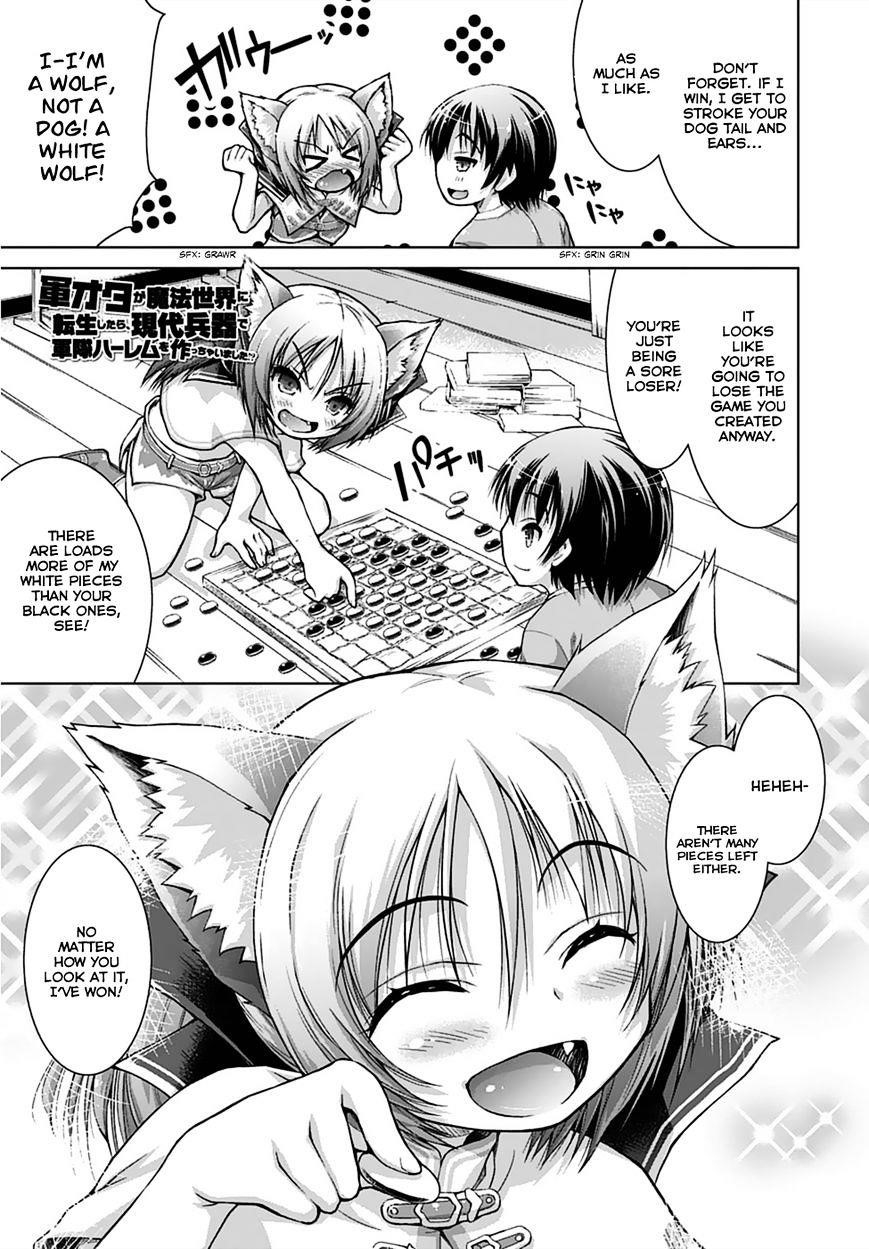 Gunota Ga Mahou Sekai Ni Tensei Shitara, Gendai Heiki De Guntai Harem O Tsukucchaimashita!? Chapter 3 - Page 3