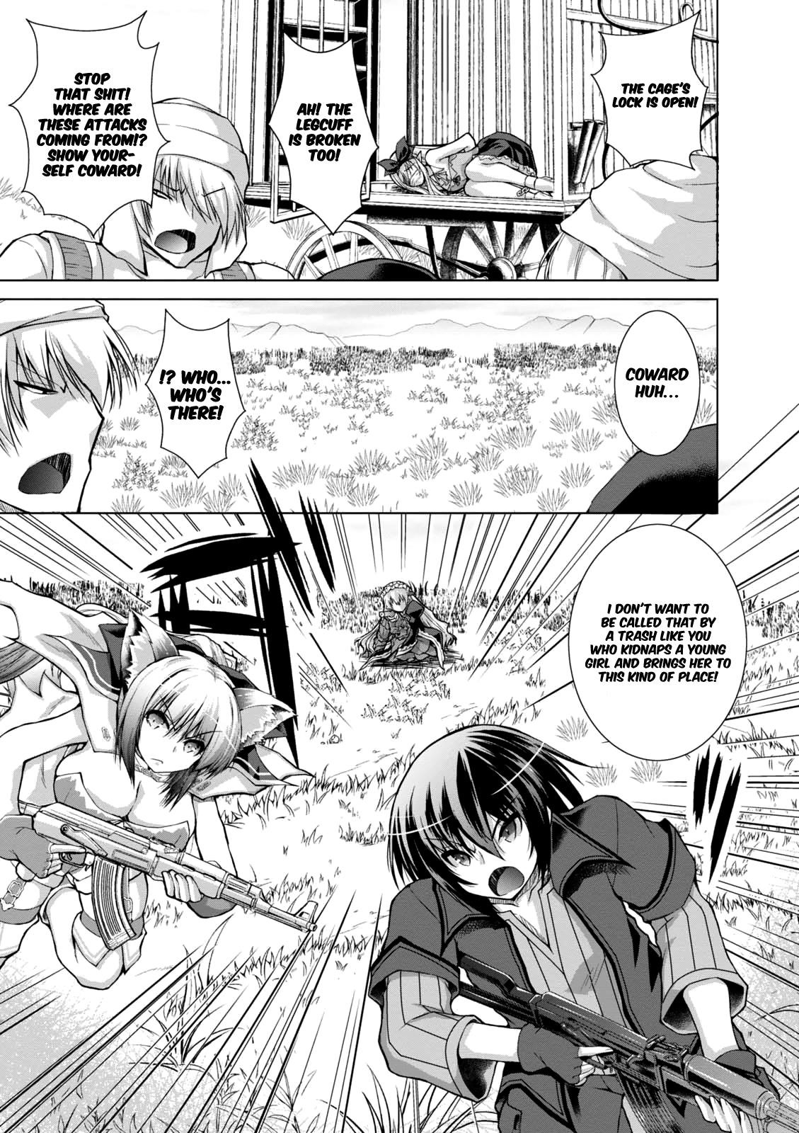 Gunota Ga Mahou Sekai Ni Tensei Shitara, Gendai Heiki De Guntai Harem O Tsukucchaimashita!? Chapter 33 - Page 21