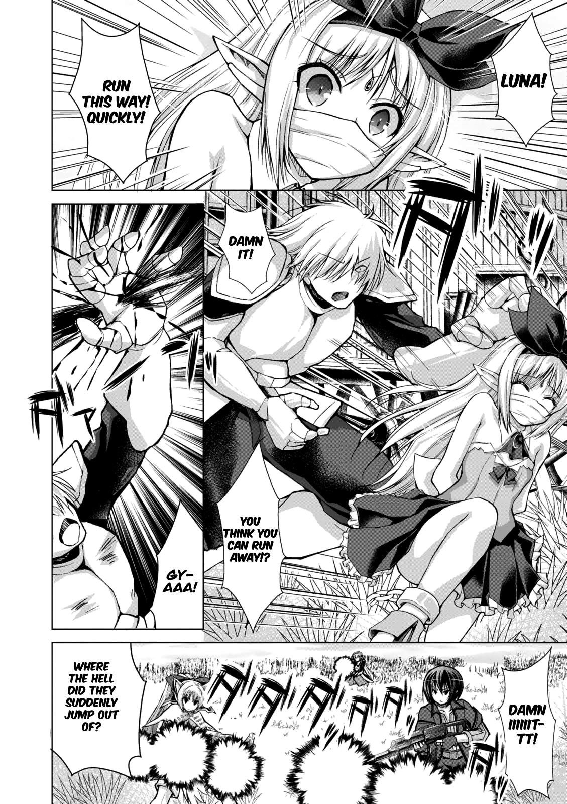 Gunota Ga Mahou Sekai Ni Tensei Shitara, Gendai Heiki De Guntai Harem O Tsukucchaimashita!? Chapter 33 - Page 22