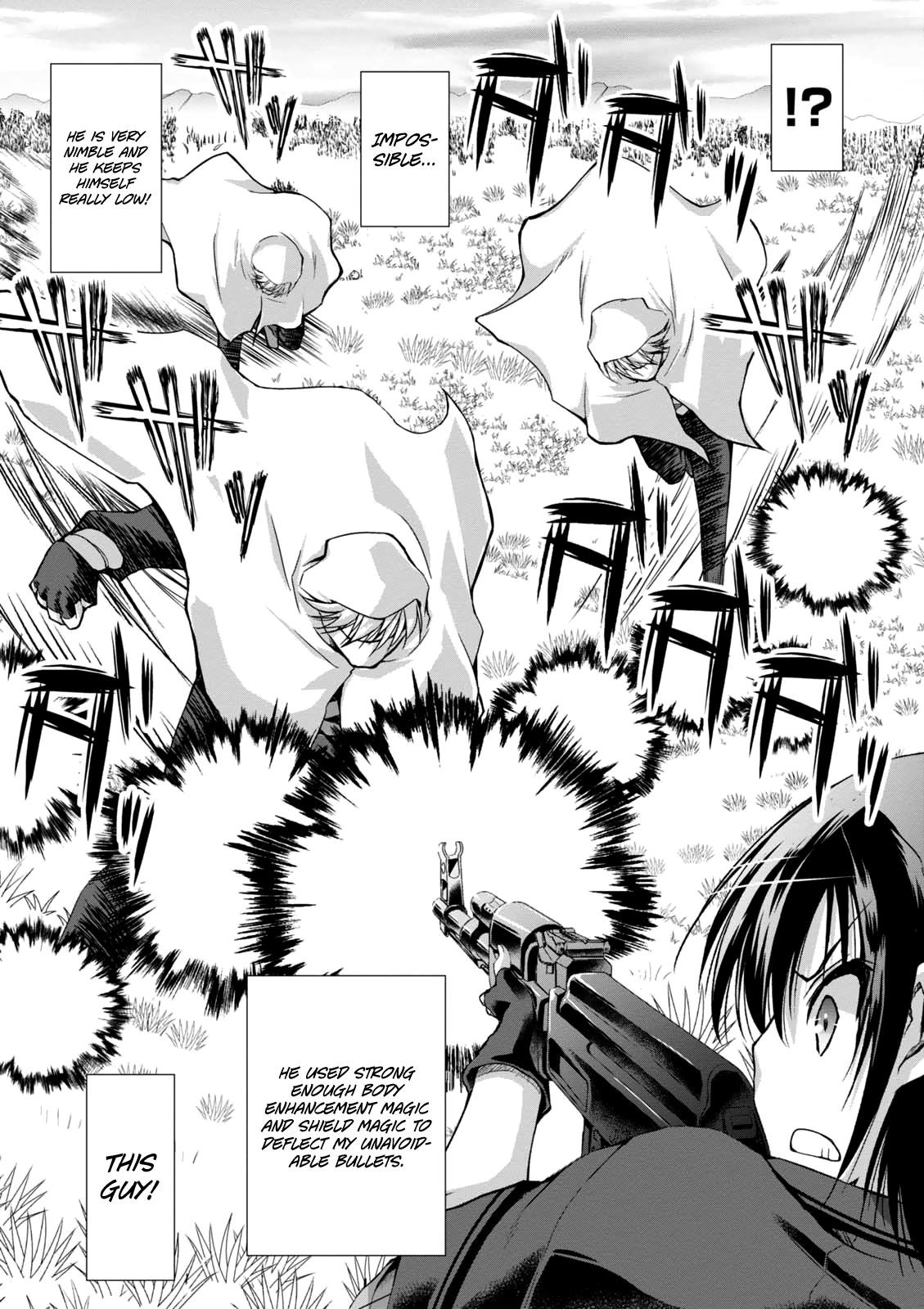 Gunota Ga Mahou Sekai Ni Tensei Shitara, Gendai Heiki De Guntai Harem O Tsukucchaimashita!? Chapter 33 - Page 27