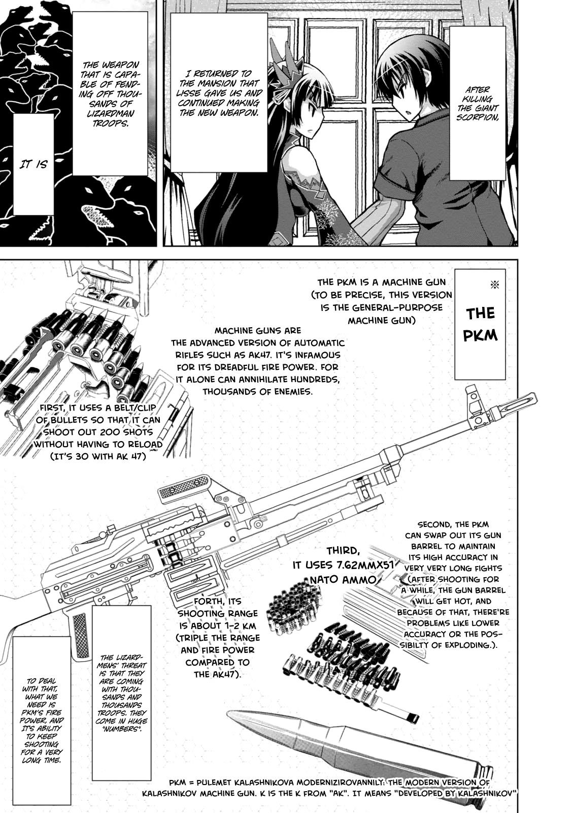 Gunota Ga Mahou Sekai Ni Tensei Shitara, Gendai Heiki De Guntai Harem O Tsukucchaimashita!? Chapter 33 - Page 3