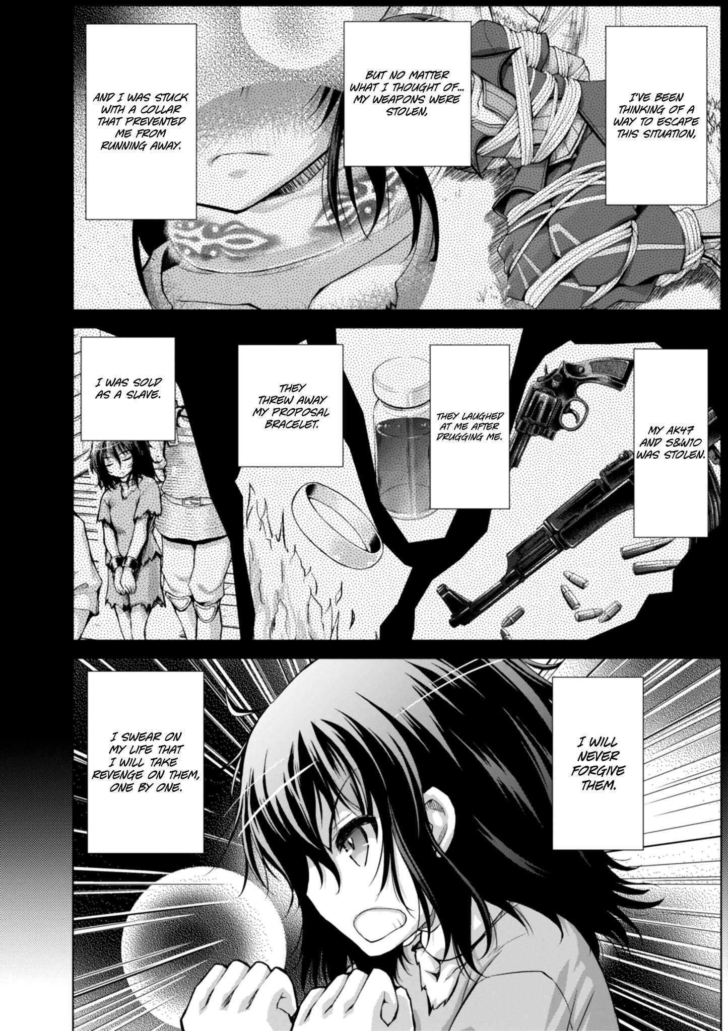 Gunota Ga Mahou Sekai Ni Tensei Shitara, Gendai Heiki De Guntai Harem O Tsukucchaimashita!? Chapter 34 - Page 20