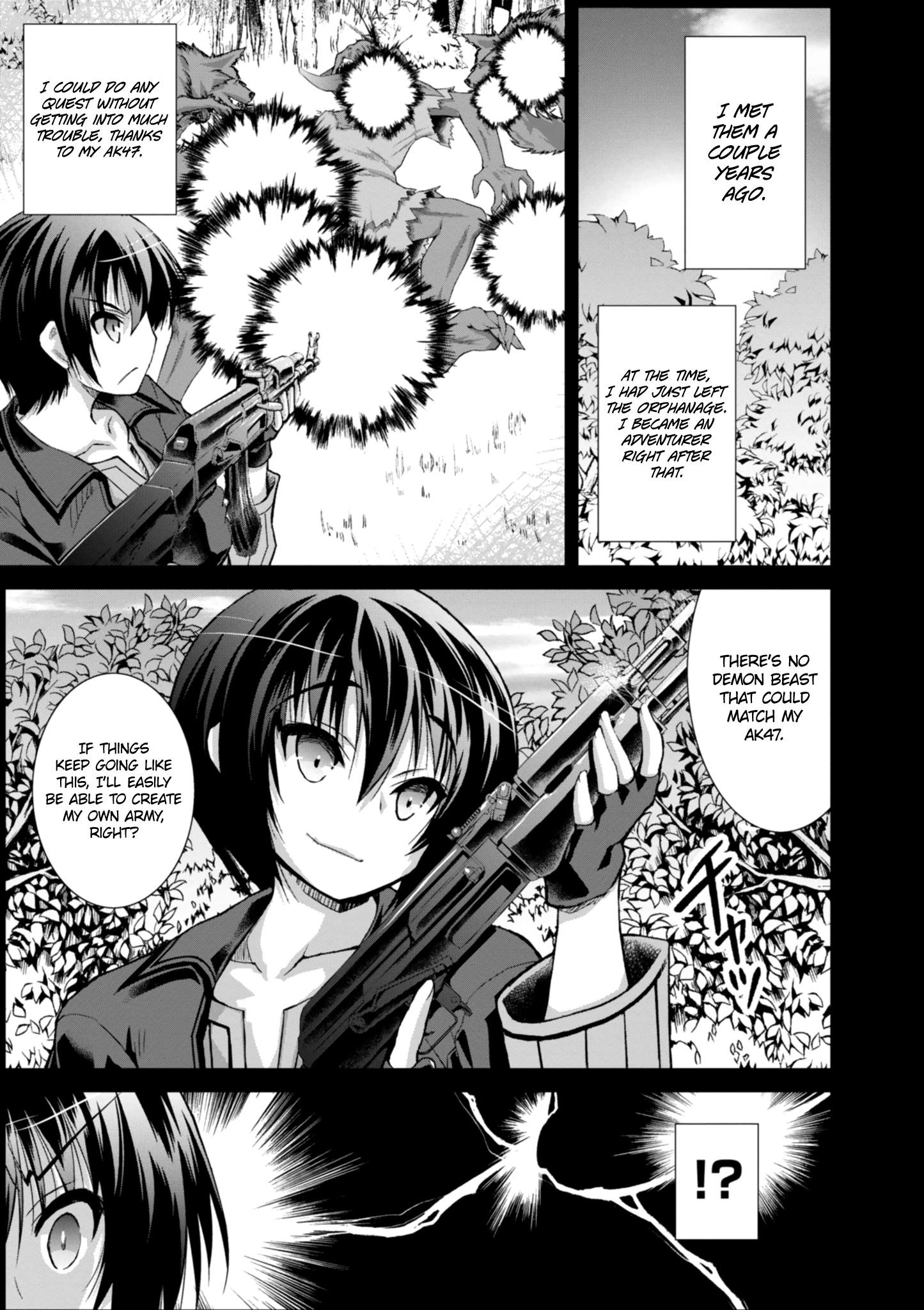 Gunota Ga Mahou Sekai Ni Tensei Shitara, Gendai Heiki De Guntai Harem O Tsukucchaimashita!? Chapter 34 - Page 7