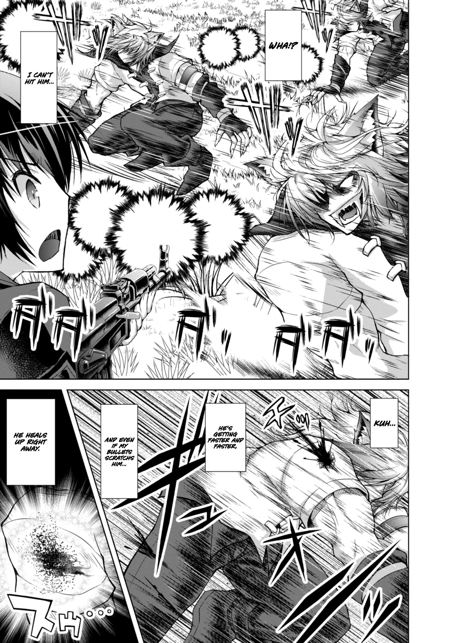 Gunota Ga Mahou Sekai Ni Tensei Shitara, Gendai Heiki De Guntai Harem O Tsukucchaimashita!? Chapter 35 - Page 17