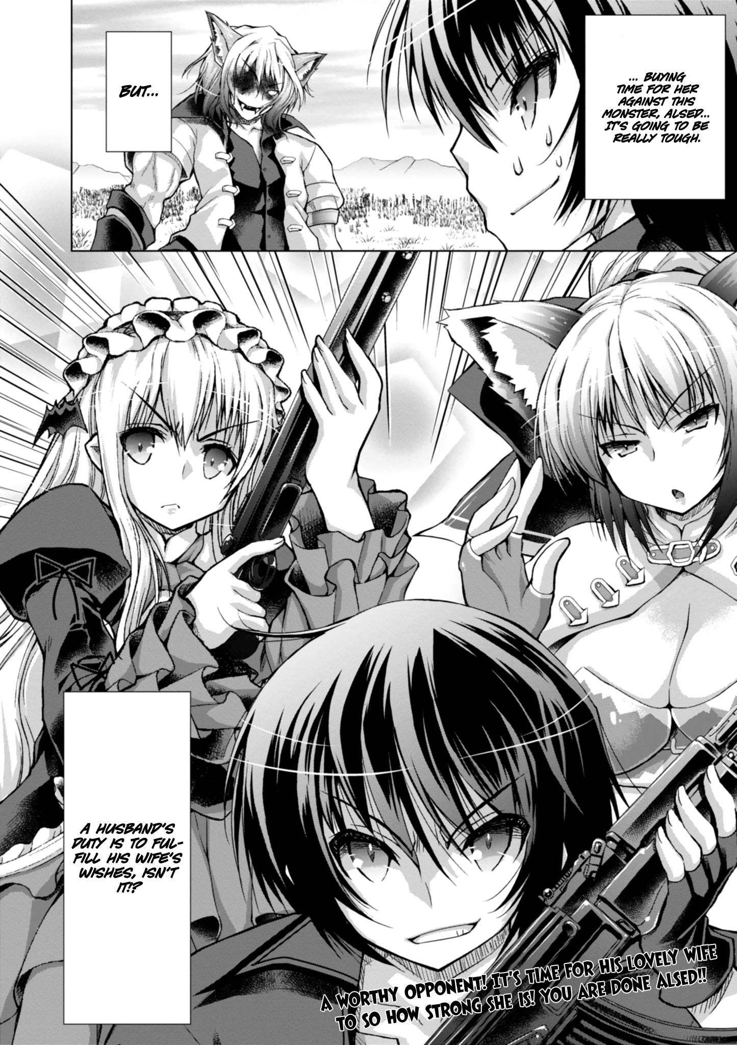 Gunota Ga Mahou Sekai Ni Tensei Shitara, Gendai Heiki De Guntai Harem O Tsukucchaimashita!? Chapter 35 - Page 27