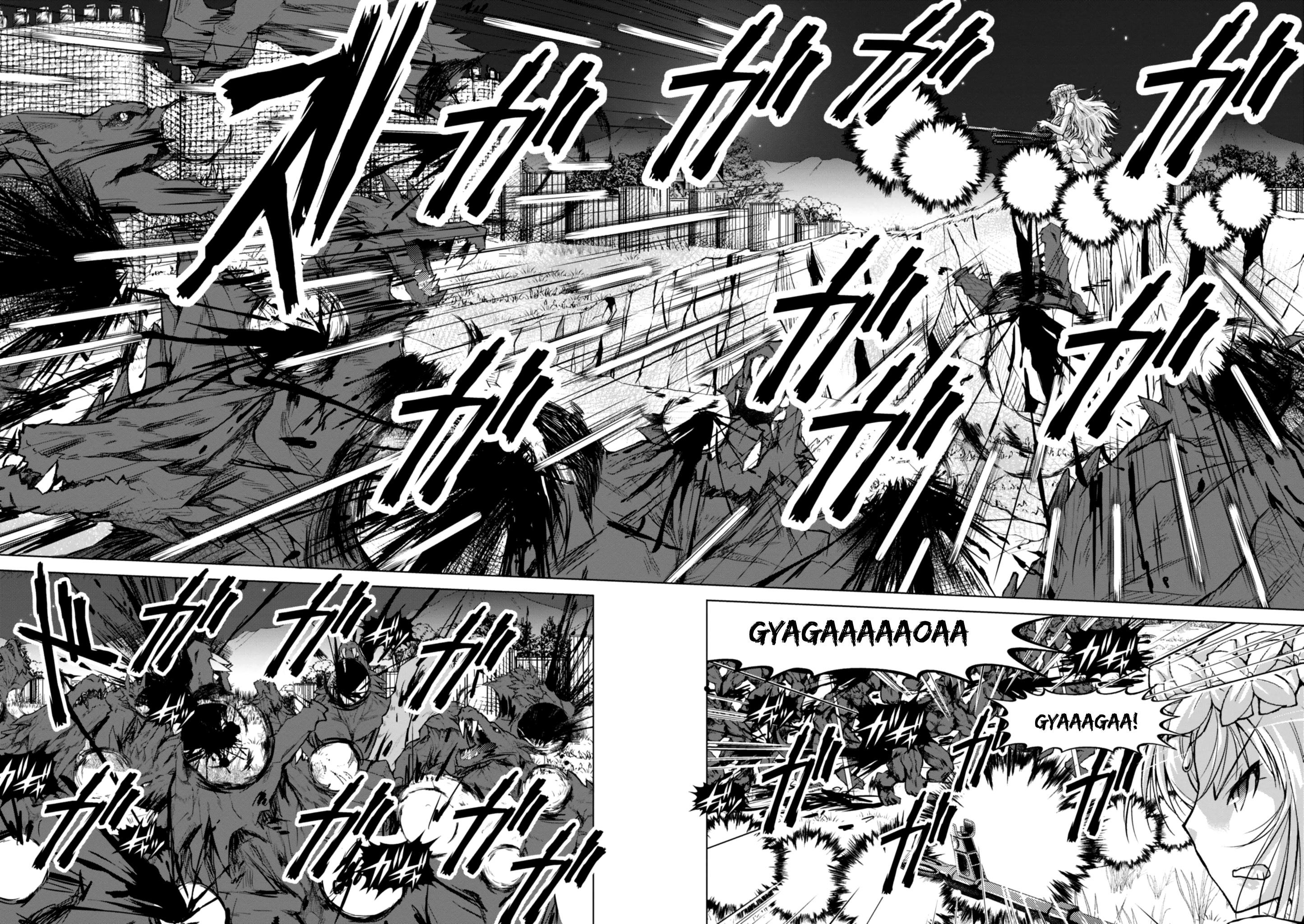 Gunota Ga Mahou Sekai Ni Tensei Shitara, Gendai Heiki De Guntai Harem O Tsukucchaimashita!? Chapter 37 - Page 19