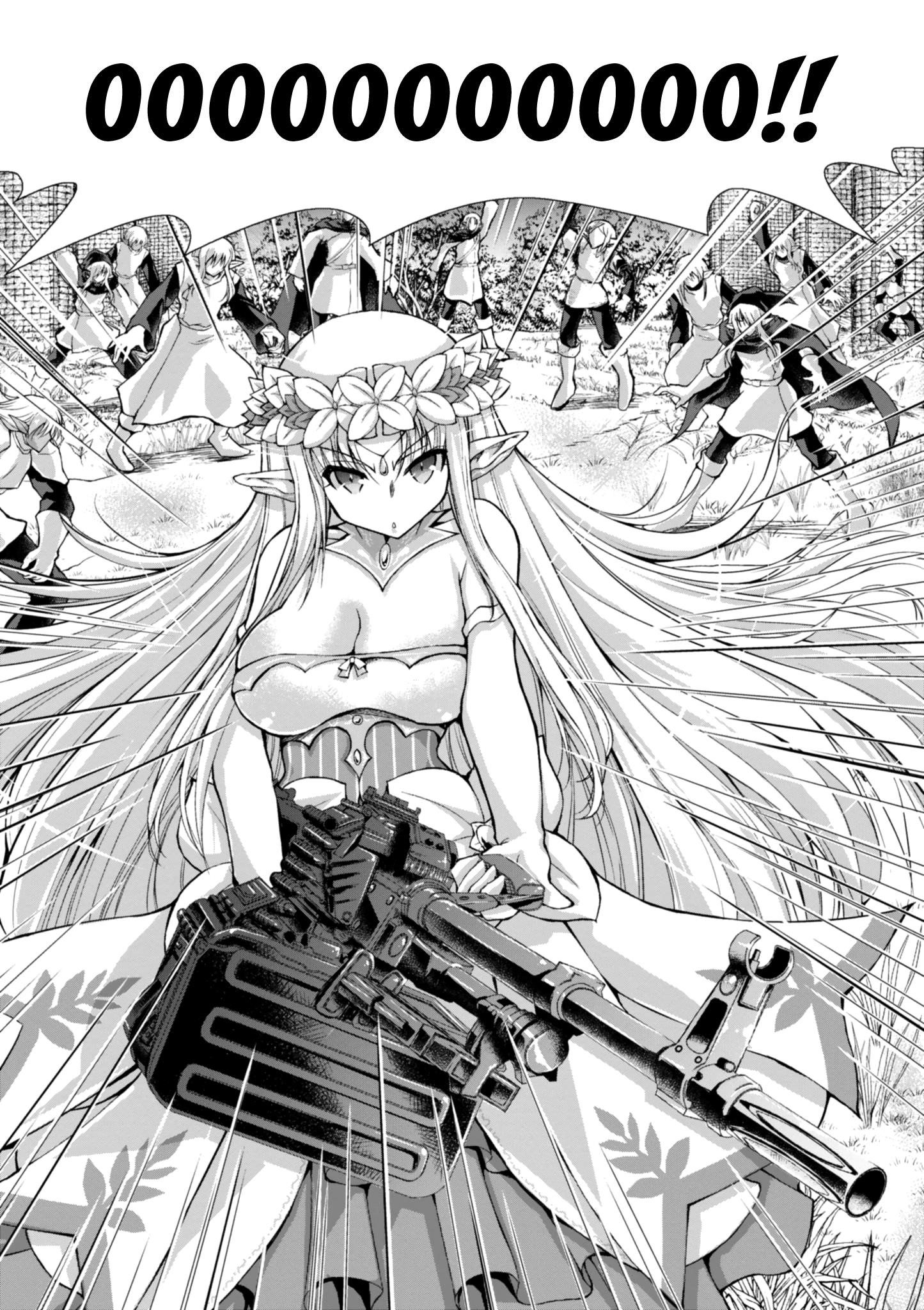 Gunota Ga Mahou Sekai Ni Tensei Shitara, Gendai Heiki De Guntai Harem O Tsukucchaimashita!? Chapter 37 - Page 21