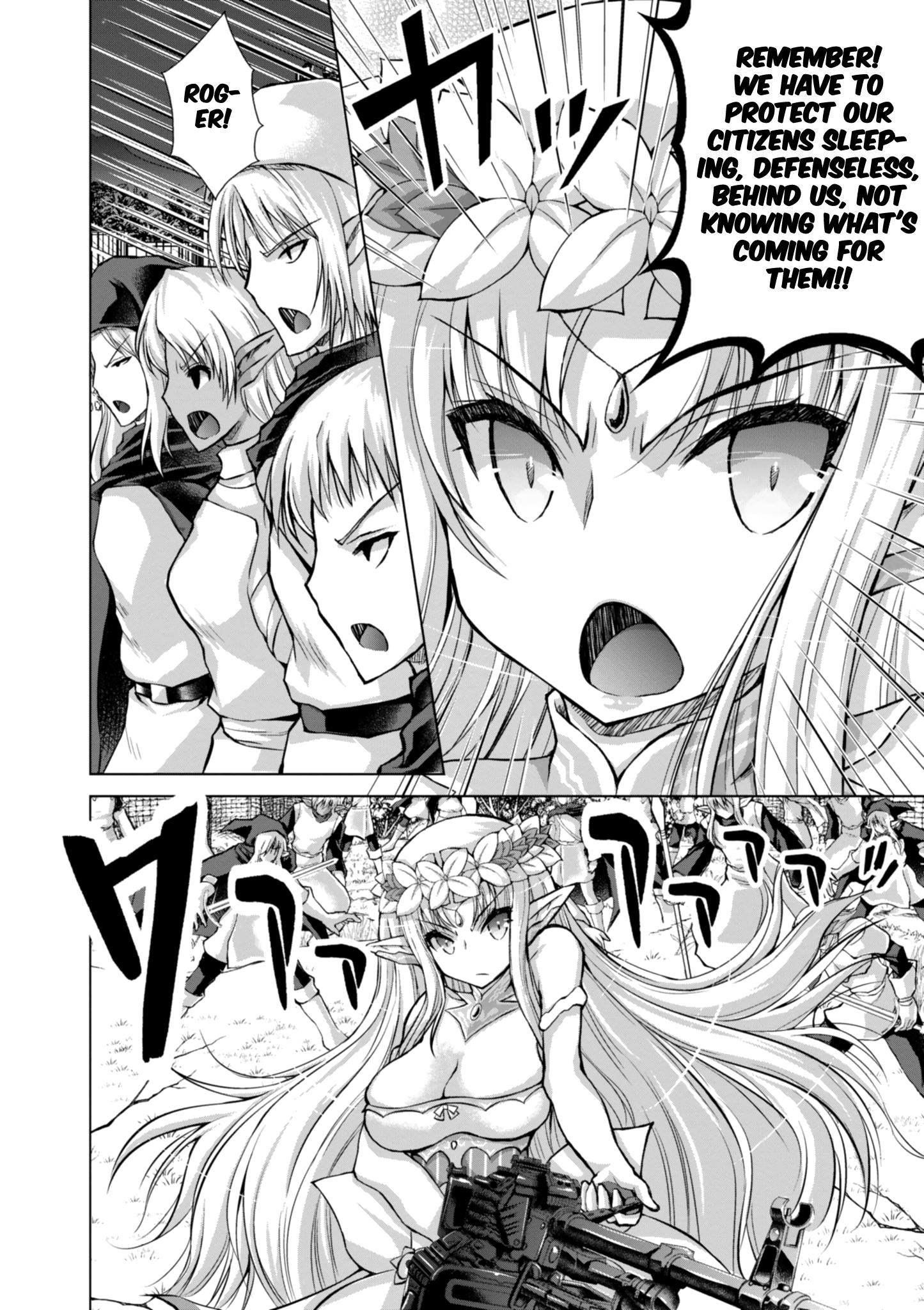 Gunota Ga Mahou Sekai Ni Tensei Shitara, Gendai Heiki De Guntai Harem O Tsukucchaimashita!? Chapter 37 - Page 24