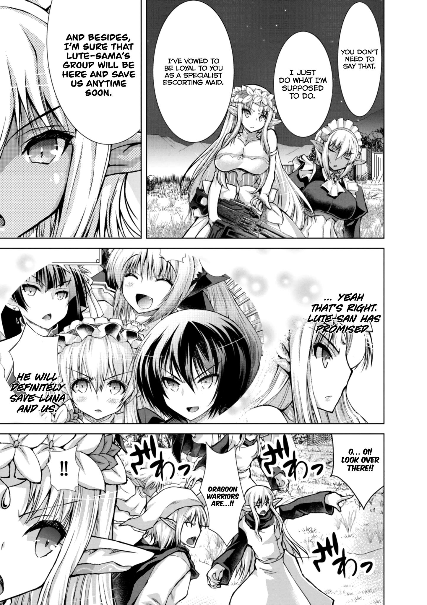 Gunota Ga Mahou Sekai Ni Tensei Shitara, Gendai Heiki De Guntai Harem O Tsukucchaimashita!? Chapter 37 - Page 27