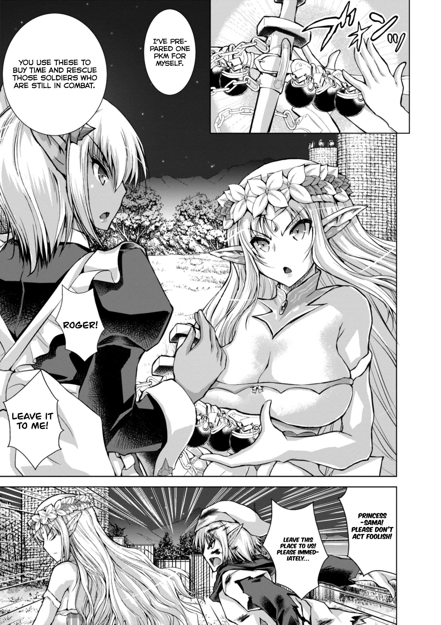 Gunota Ga Mahou Sekai Ni Tensei Shitara, Gendai Heiki De Guntai Harem O Tsukucchaimashita!? Chapter 37 - Page 6