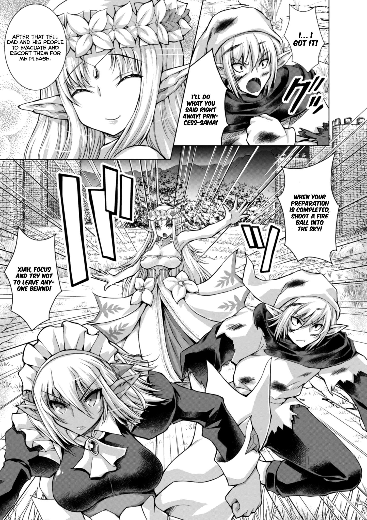 Gunota Ga Mahou Sekai Ni Tensei Shitara, Gendai Heiki De Guntai Harem O Tsukucchaimashita!? Chapter 37 - Page 8