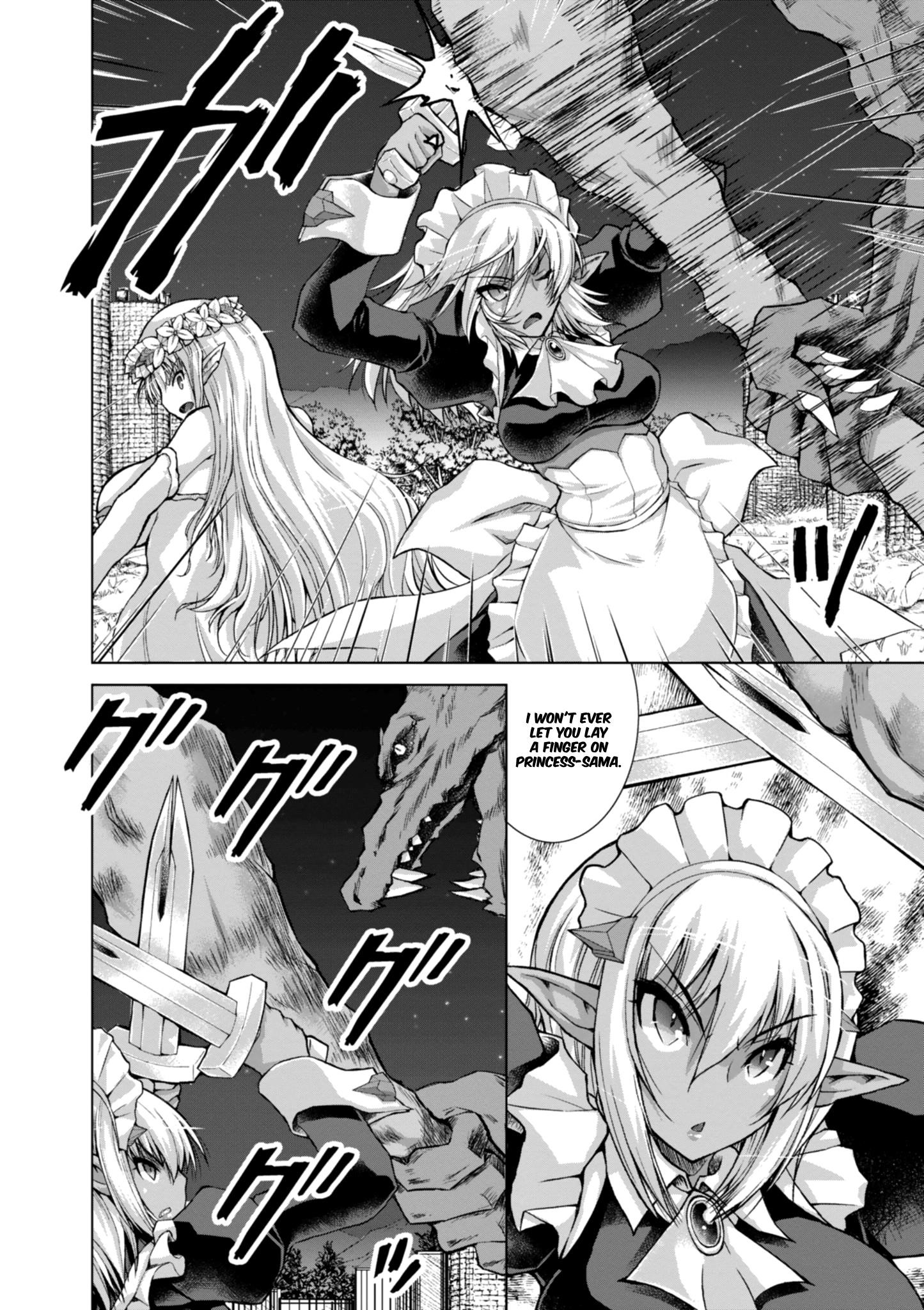 Gunota Ga Mahou Sekai Ni Tensei Shitara, Gendai Heiki De Guntai Harem O Tsukucchaimashita!? Chapter 38 - Page 2