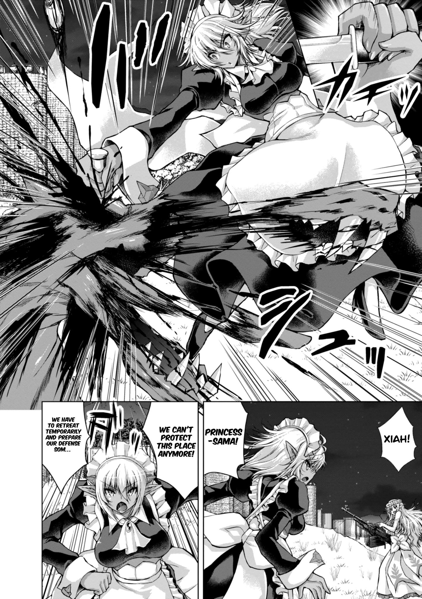 Gunota Ga Mahou Sekai Ni Tensei Shitara, Gendai Heiki De Guntai Harem O Tsukucchaimashita!? Chapter 38 - Page 4