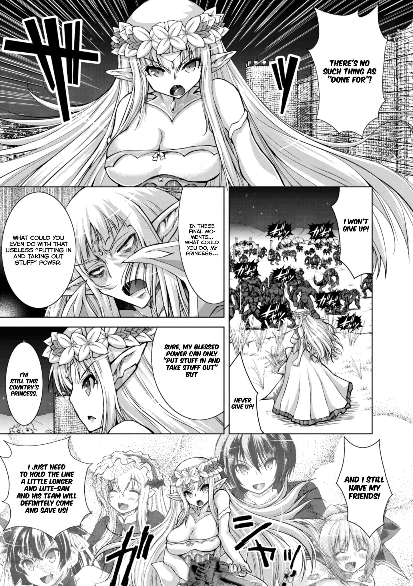 Gunota Ga Mahou Sekai Ni Tensei Shitara, Gendai Heiki De Guntai Harem O Tsukucchaimashita!? Chapter 39 - Page 19