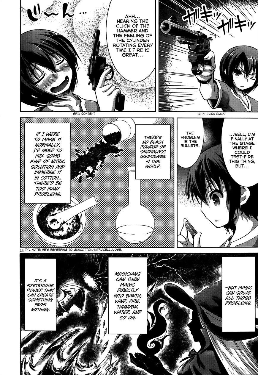 Gunota Ga Mahou Sekai Ni Tensei Shitara, Gendai Heiki De Guntai Harem O Tsukucchaimashita!? Chapter 4 - Page 15