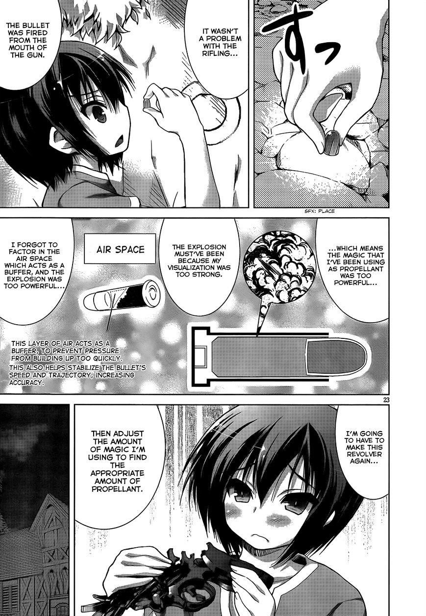 Gunota Ga Mahou Sekai Ni Tensei Shitara, Gendai Heiki De Guntai Harem O Tsukucchaimashita!? Chapter 4 - Page 23