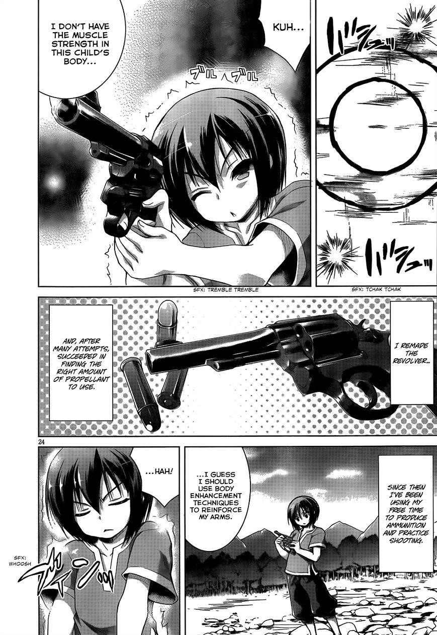 Gunota Ga Mahou Sekai Ni Tensei Shitara, Gendai Heiki De Guntai Harem O Tsukucchaimashita!? Chapter 4 - Page 24