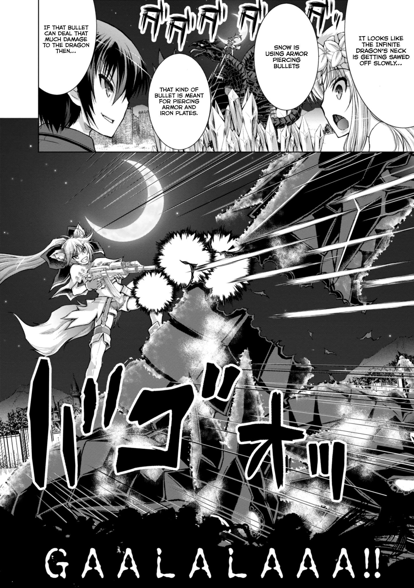 Gunota Ga Mahou Sekai Ni Tensei Shitara, Gendai Heiki De Guntai Harem O Tsukucchaimashita!? Chapter 41 - Page 22