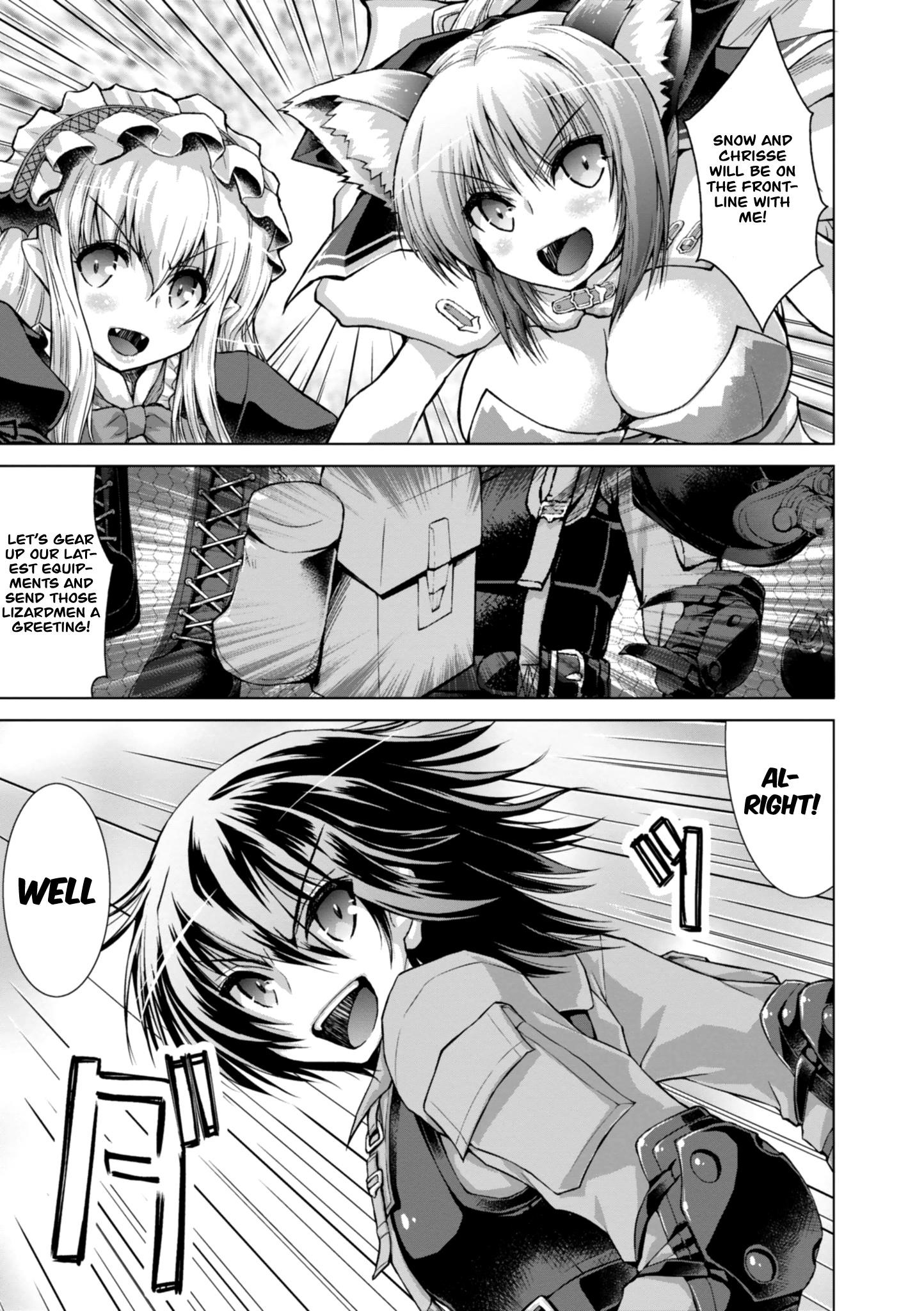 Gunota Ga Mahou Sekai Ni Tensei Shitara, Gendai Heiki De Guntai Harem O Tsukucchaimashita!? Chapter 45 - Page 28