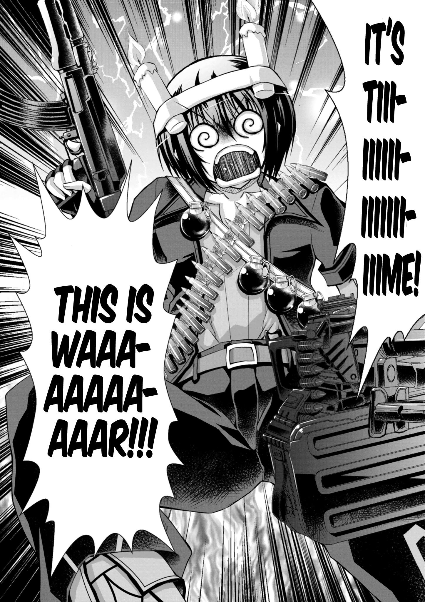 Gunota Ga Mahou Sekai Ni Tensei Shitara, Gendai Heiki De Guntai Harem O Tsukucchaimashita!? Chapter 46 - Page 13