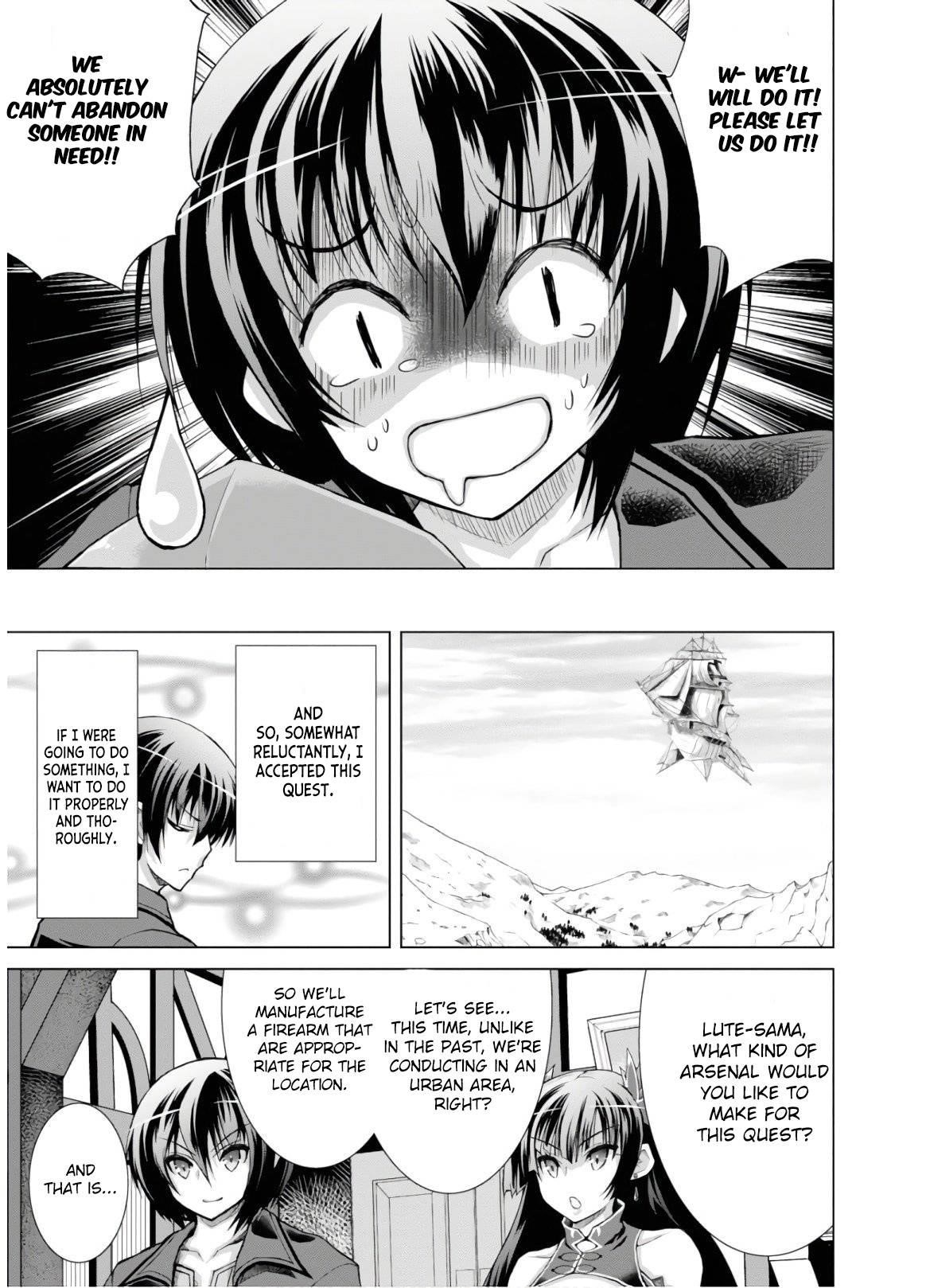 Gunota Ga Mahou Sekai Ni Tensei Shitara, Gendai Heiki De Guntai Harem O Tsukucchaimashita!? Chapter 48 - Page 7