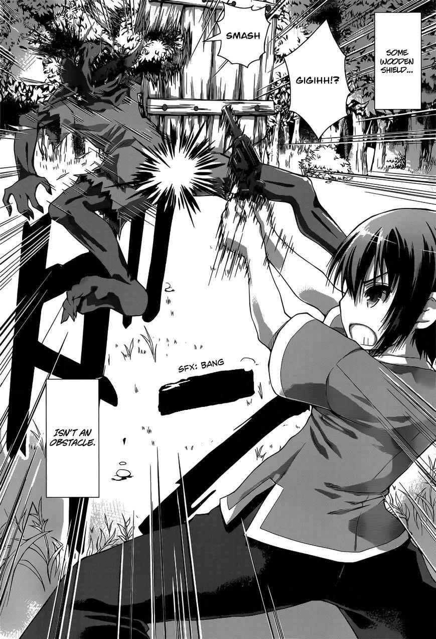 Gunota Ga Mahou Sekai Ni Tensei Shitara, Gendai Heiki De Guntai Harem O Tsukucchaimashita!? Chapter 5 - Page 13