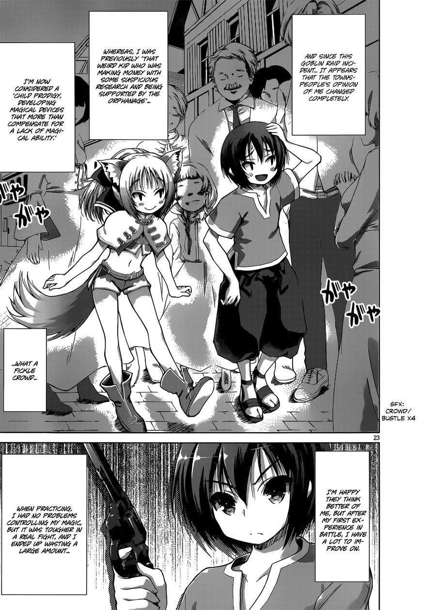 Gunota Ga Mahou Sekai Ni Tensei Shitara, Gendai Heiki De Guntai Harem O Tsukucchaimashita!? Chapter 5 - Page 22
