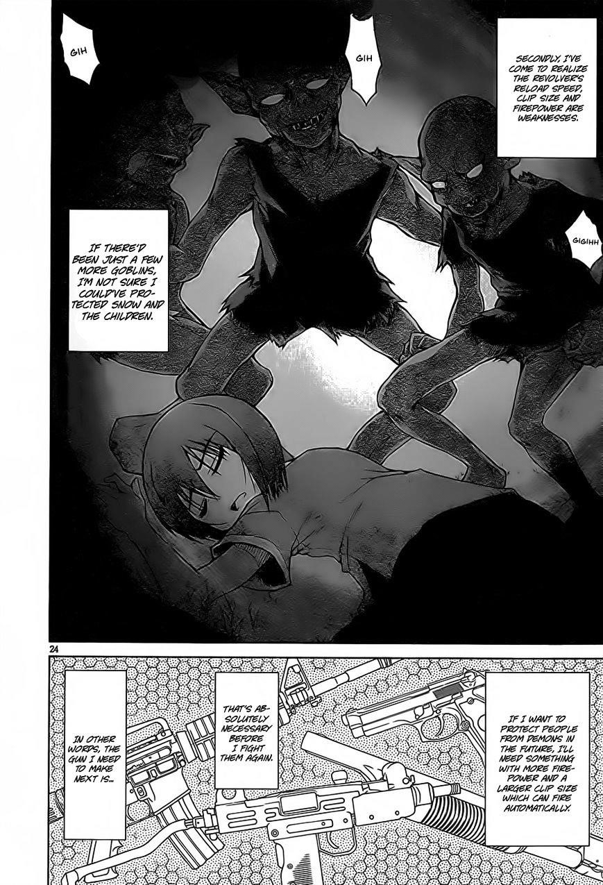 Gunota Ga Mahou Sekai Ni Tensei Shitara, Gendai Heiki De Guntai Harem O Tsukucchaimashita!? Chapter 5 - Page 23