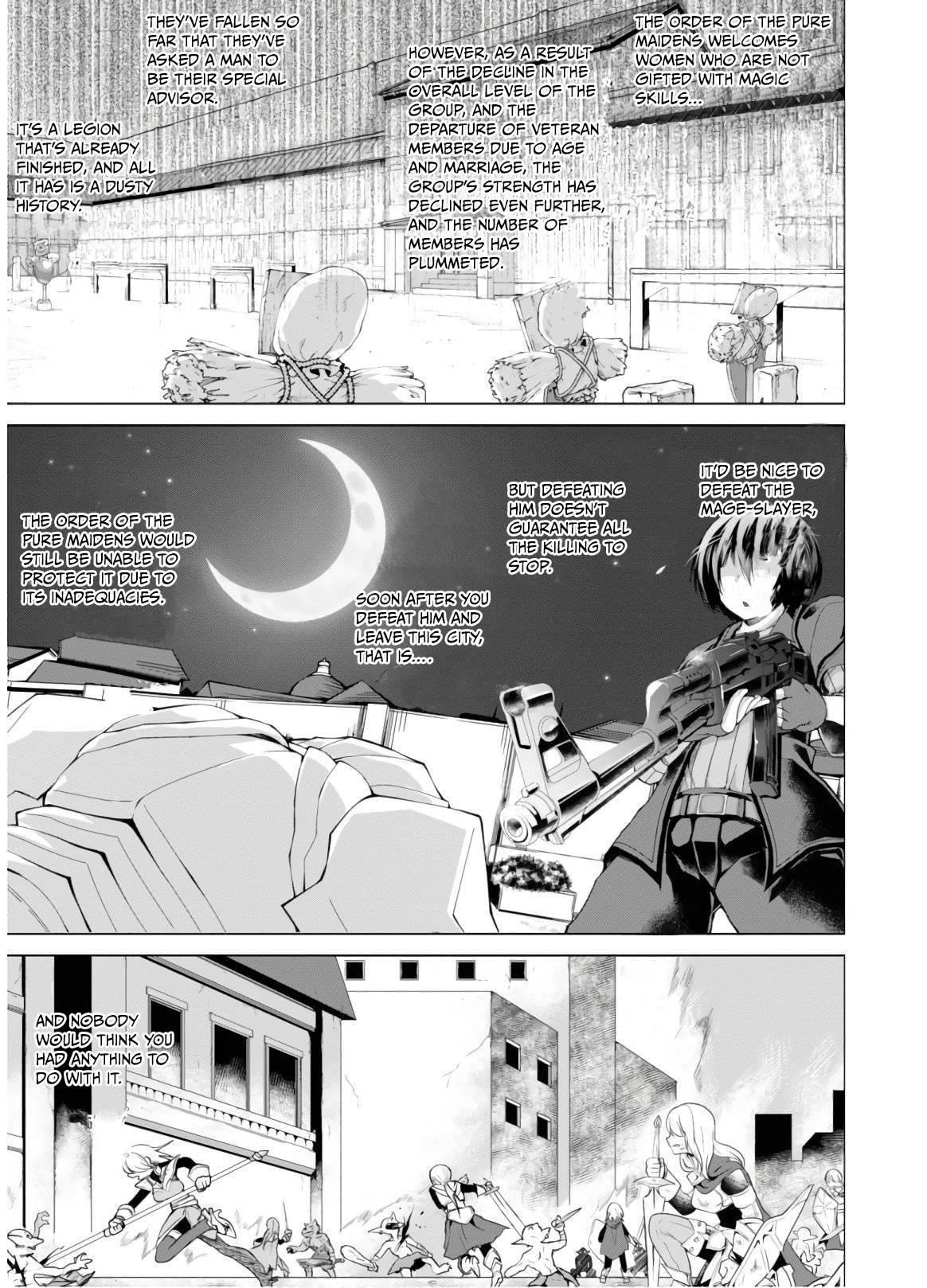 Gunota Ga Mahou Sekai Ni Tensei Shitara, Gendai Heiki De Guntai Harem O Tsukucchaimashita!? Chapter 50 - Page 19