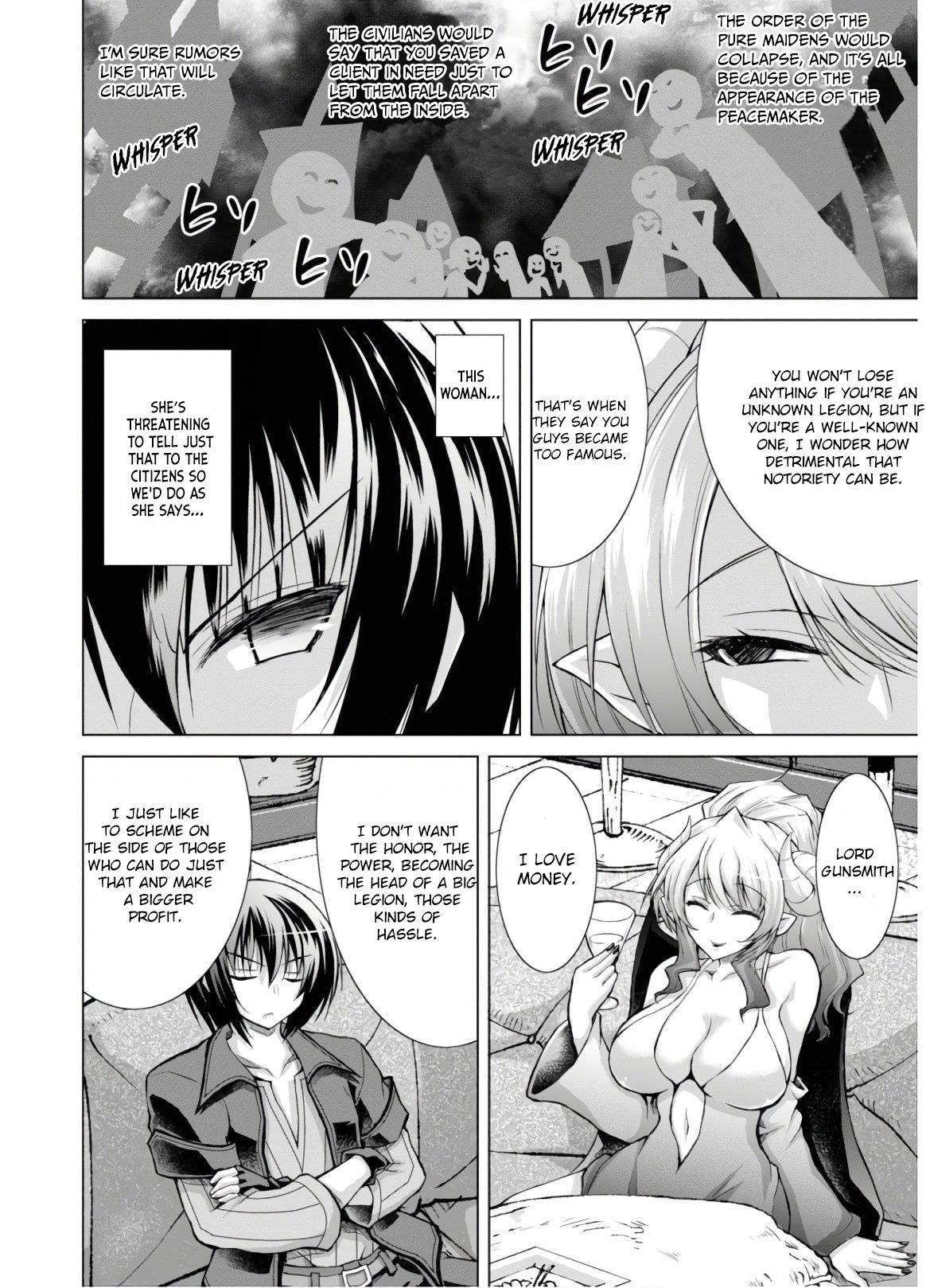 Gunota Ga Mahou Sekai Ni Tensei Shitara, Gendai Heiki De Guntai Harem O Tsukucchaimashita!? Chapter 50 - Page 20
