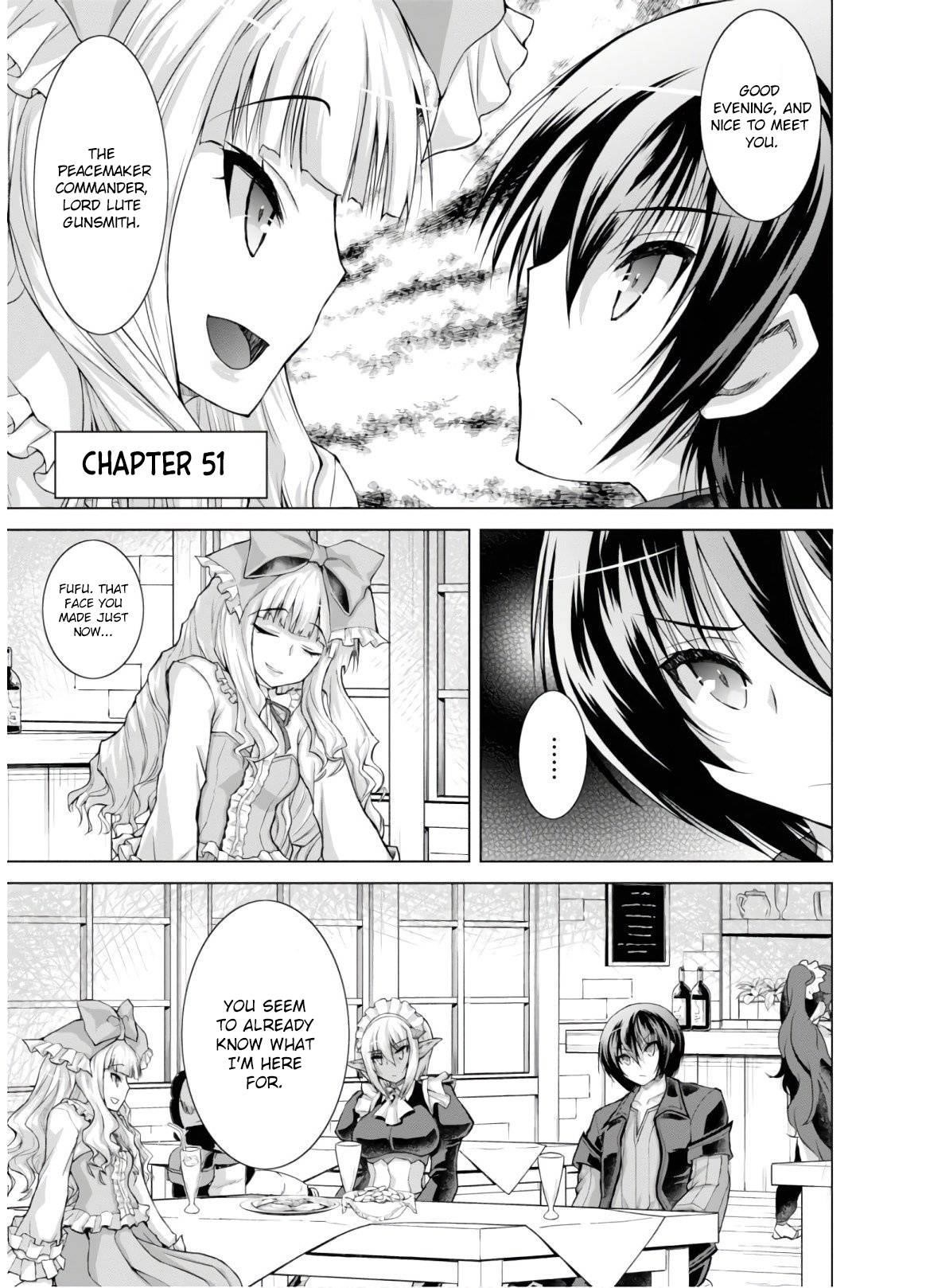 Gunota Ga Mahou Sekai Ni Tensei Shitara, Gendai Heiki De Guntai Harem O Tsukucchaimashita!? Chapter 51 - Page 1