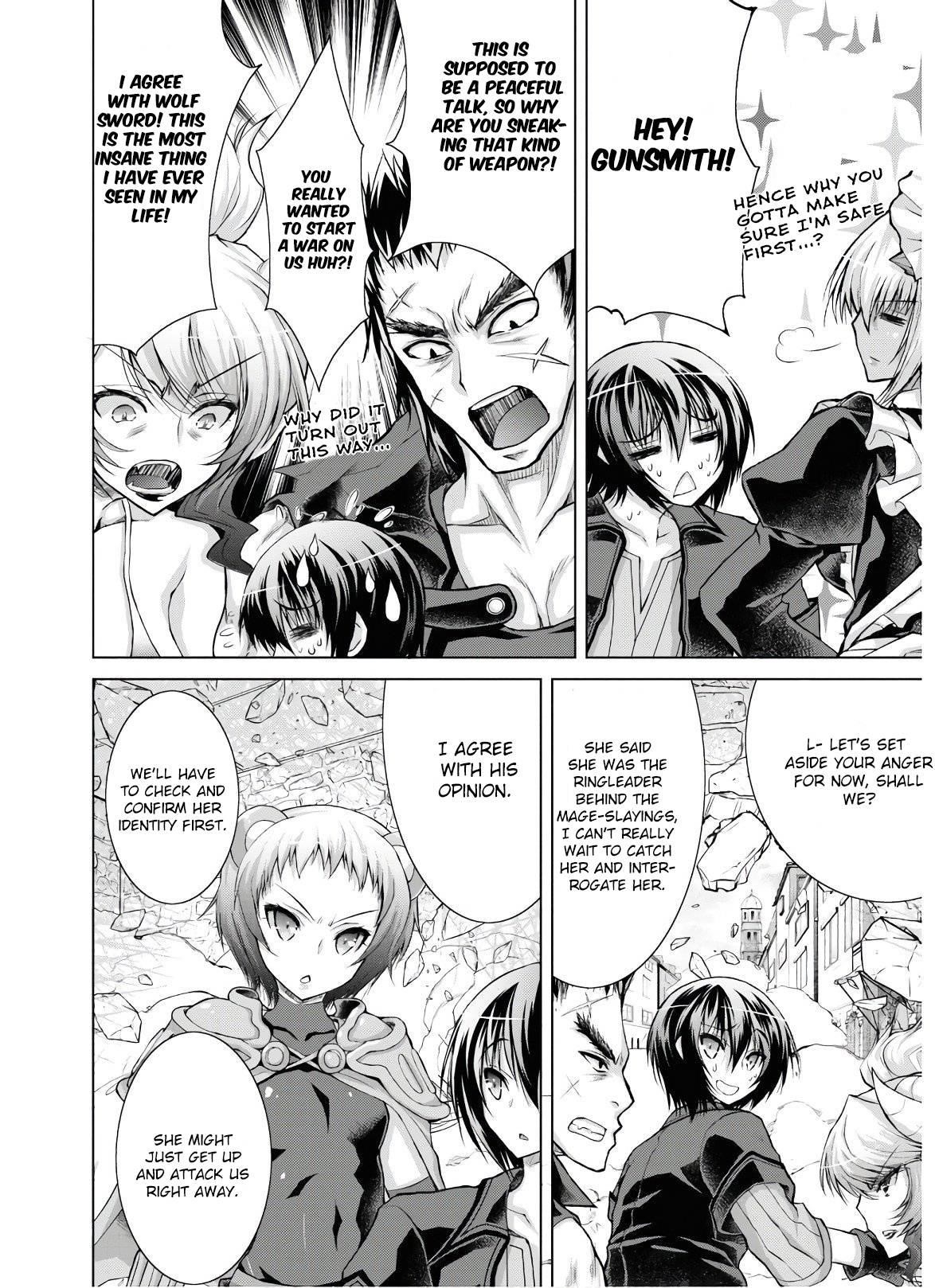 Gunota Ga Mahou Sekai Ni Tensei Shitara, Gendai Heiki De Guntai Harem O Tsukucchaimashita!? Chapter 52 - Page 10