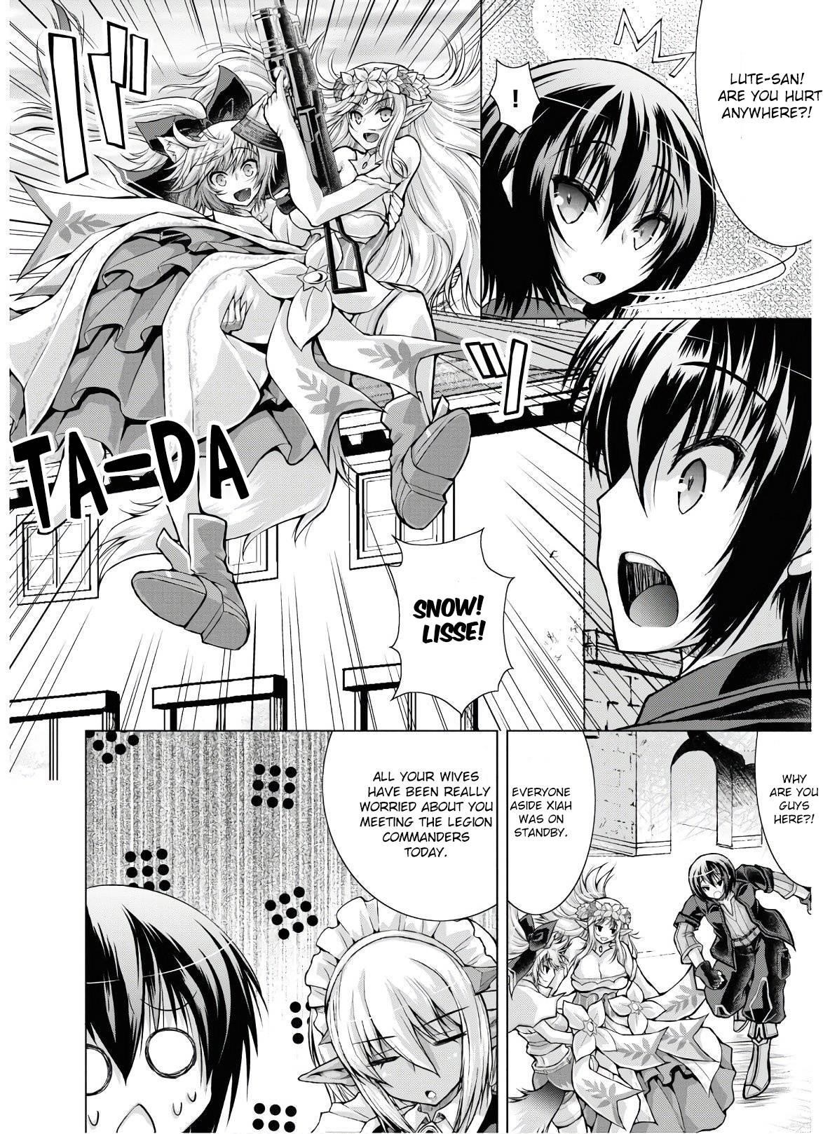 Gunota Ga Mahou Sekai Ni Tensei Shitara, Gendai Heiki De Guntai Harem O Tsukucchaimashita!? Chapter 52 - Page 16