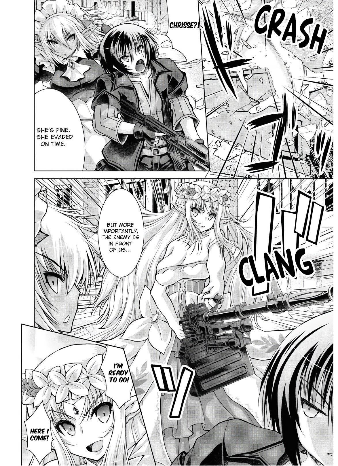 Gunota Ga Mahou Sekai Ni Tensei Shitara, Gendai Heiki De Guntai Harem O Tsukucchaimashita!? Chapter 52 - Page 26