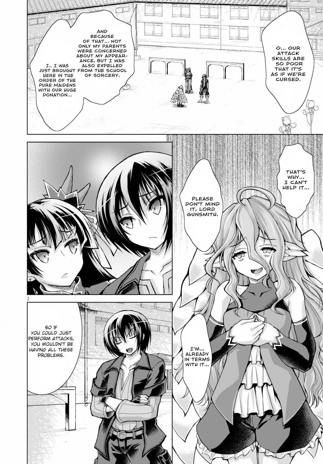 Gunota Ga Mahou Sekai Ni Tensei Shitara, Gendai Heiki De Guntai Harem O Tsukucchaimashita!? Chapter 54 - Page 2