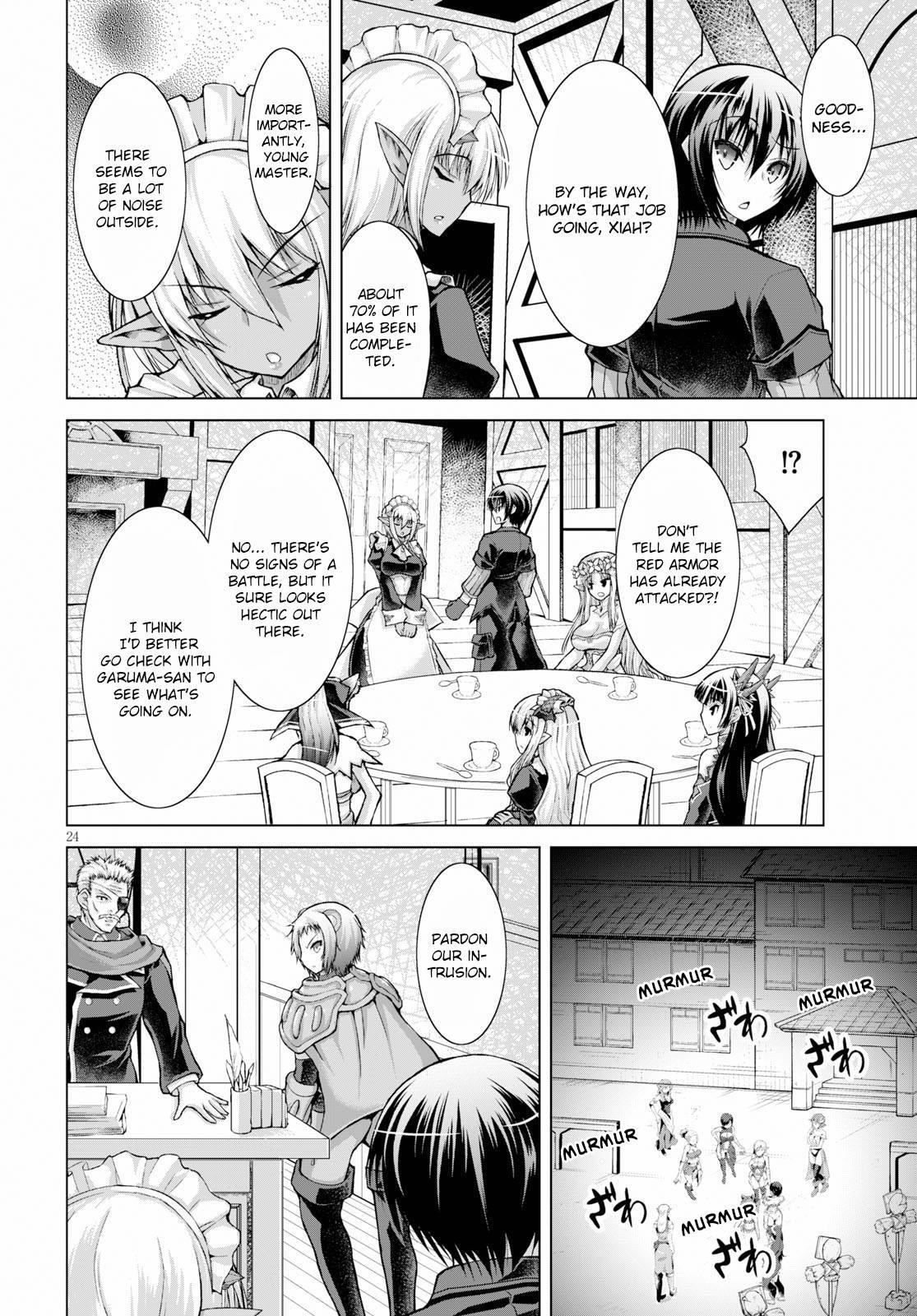 Gunota Ga Mahou Sekai Ni Tensei Shitara, Gendai Heiki De Guntai Harem O Tsukucchaimashita!? Chapter 54 - Page 24