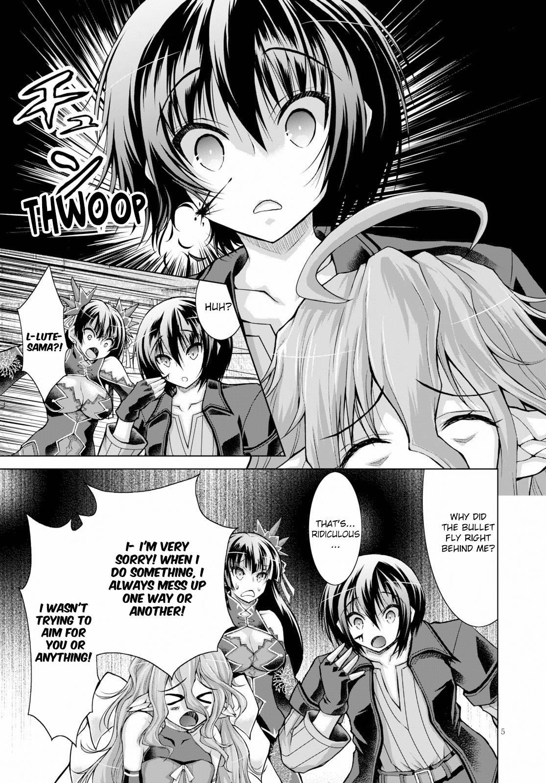 Gunota Ga Mahou Sekai Ni Tensei Shitara, Gendai Heiki De Guntai Harem O Tsukucchaimashita!? Chapter 54 - Page 5