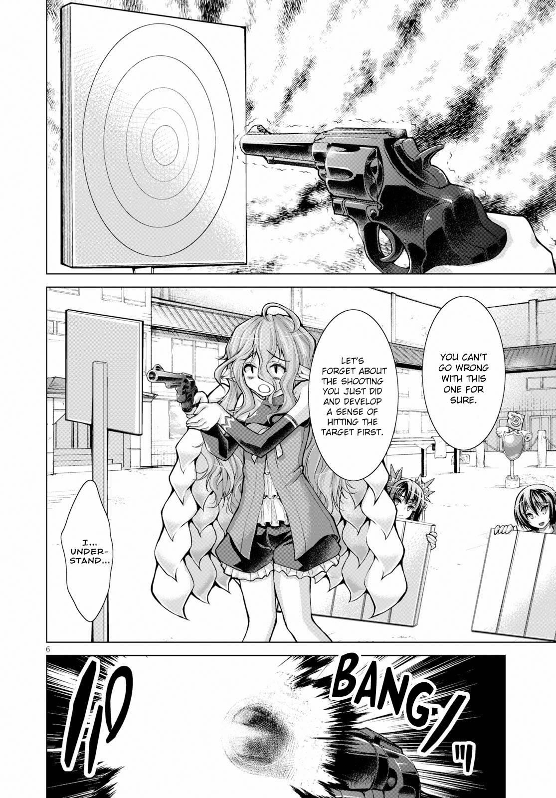 Gunota Ga Mahou Sekai Ni Tensei Shitara, Gendai Heiki De Guntai Harem O Tsukucchaimashita!? Chapter 54 - Page 6
