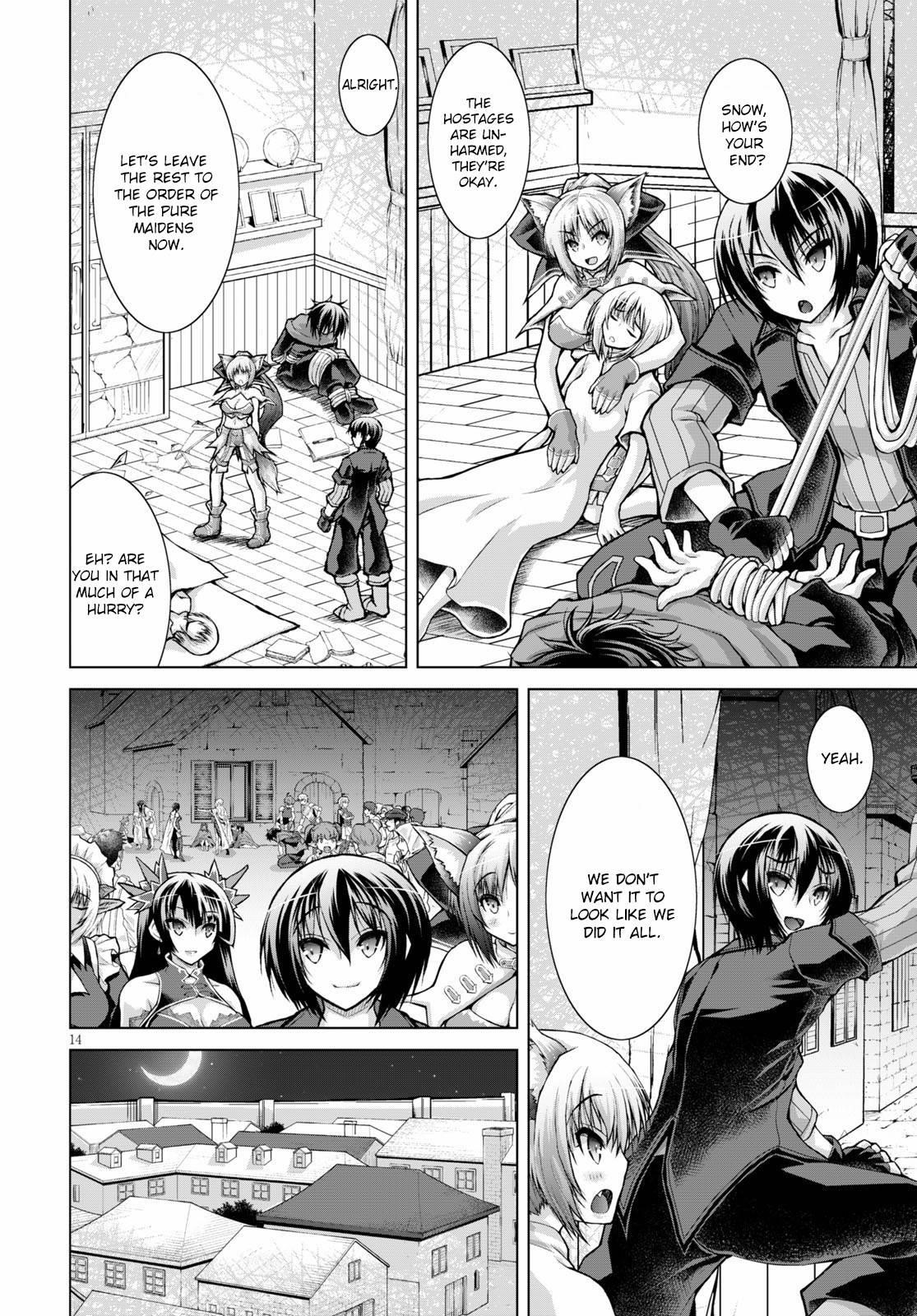 Gunota Ga Mahou Sekai Ni Tensei Shitara, Gendai Heiki De Guntai Harem O Tsukucchaimashita!? Chapter 55 - Page 14