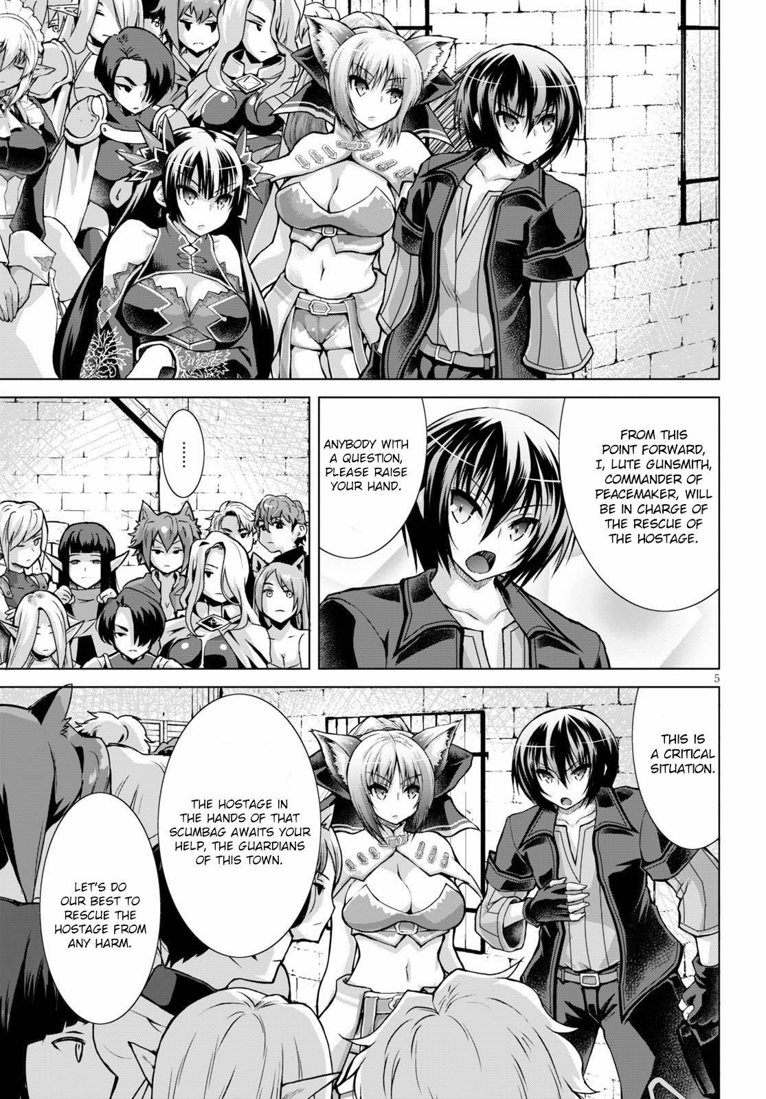 Gunota Ga Mahou Sekai Ni Tensei Shitara, Gendai Heiki De Guntai Harem O Tsukucchaimashita!? Chapter 55 - Page 5