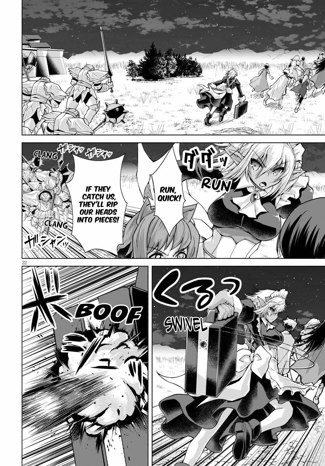 Gunota Ga Mahou Sekai Ni Tensei Shitara, Gendai Heiki De Guntai Harem O Tsukucchaimashita!? Chapter 56 - Page 22