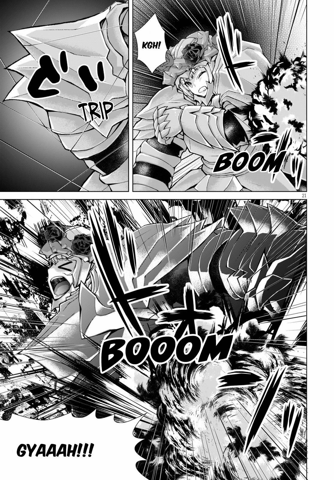 Gunota Ga Mahou Sekai Ni Tensei Shitara, Gendai Heiki De Guntai Harem O Tsukucchaimashita!? Chapter 57 - Page 21