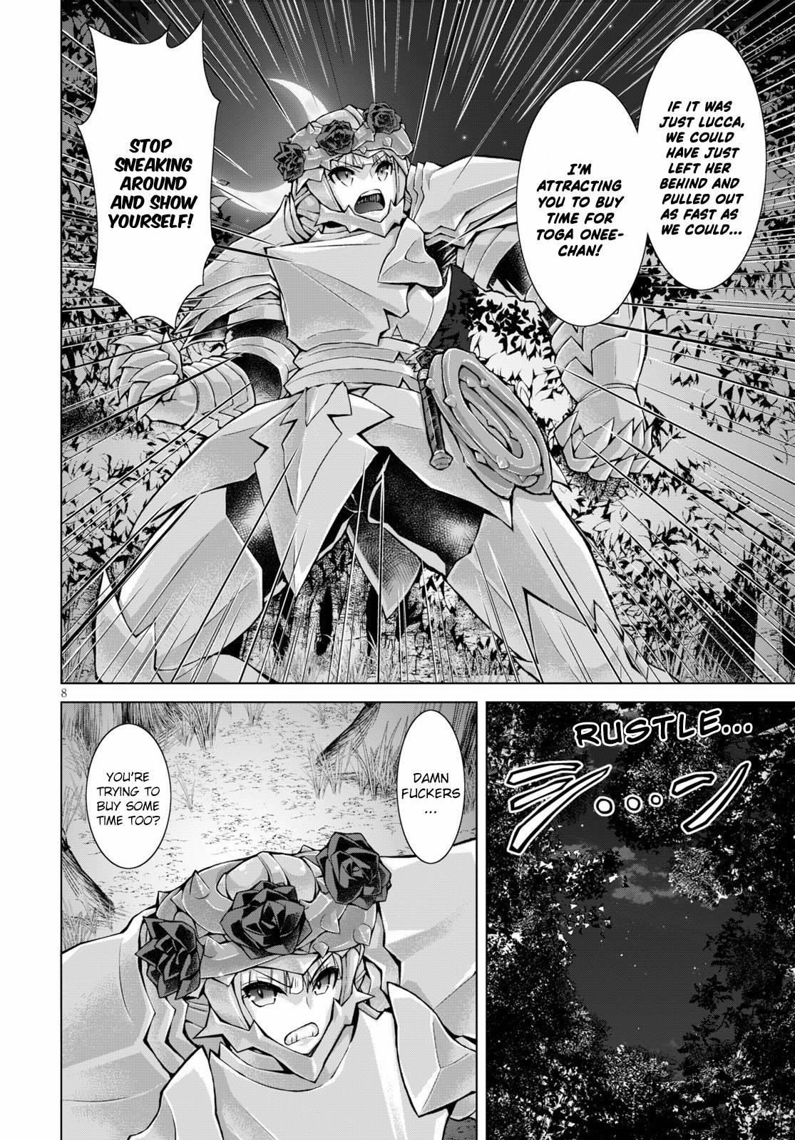 Gunota Ga Mahou Sekai Ni Tensei Shitara, Gendai Heiki De Guntai Harem O Tsukucchaimashita!? Chapter 57 - Page 8