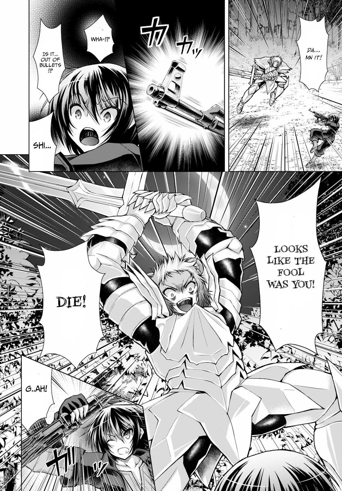 Gunota Ga Mahou Sekai Ni Tensei Shitara, Gendai Heiki De Guntai Harem O Tsukucchaimashita!? Chapter 58 - Page 14