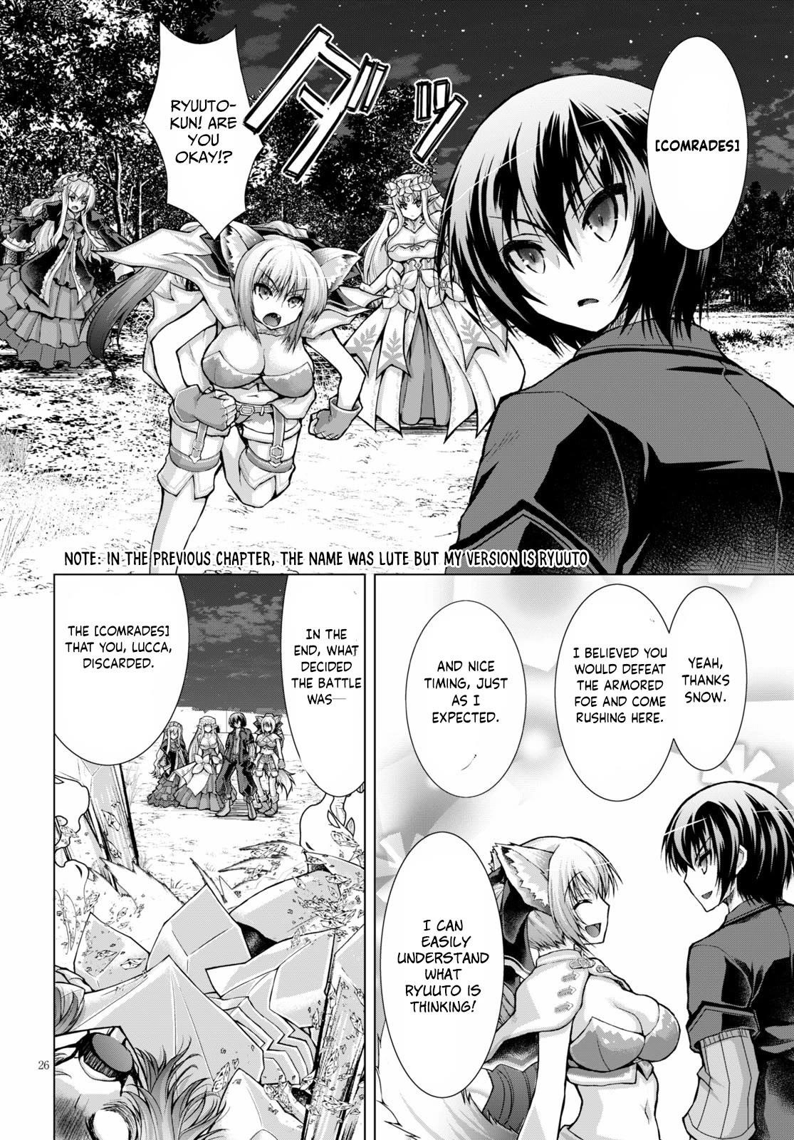Gunota Ga Mahou Sekai Ni Tensei Shitara, Gendai Heiki De Guntai Harem O Tsukucchaimashita!? Chapter 58 - Page 25