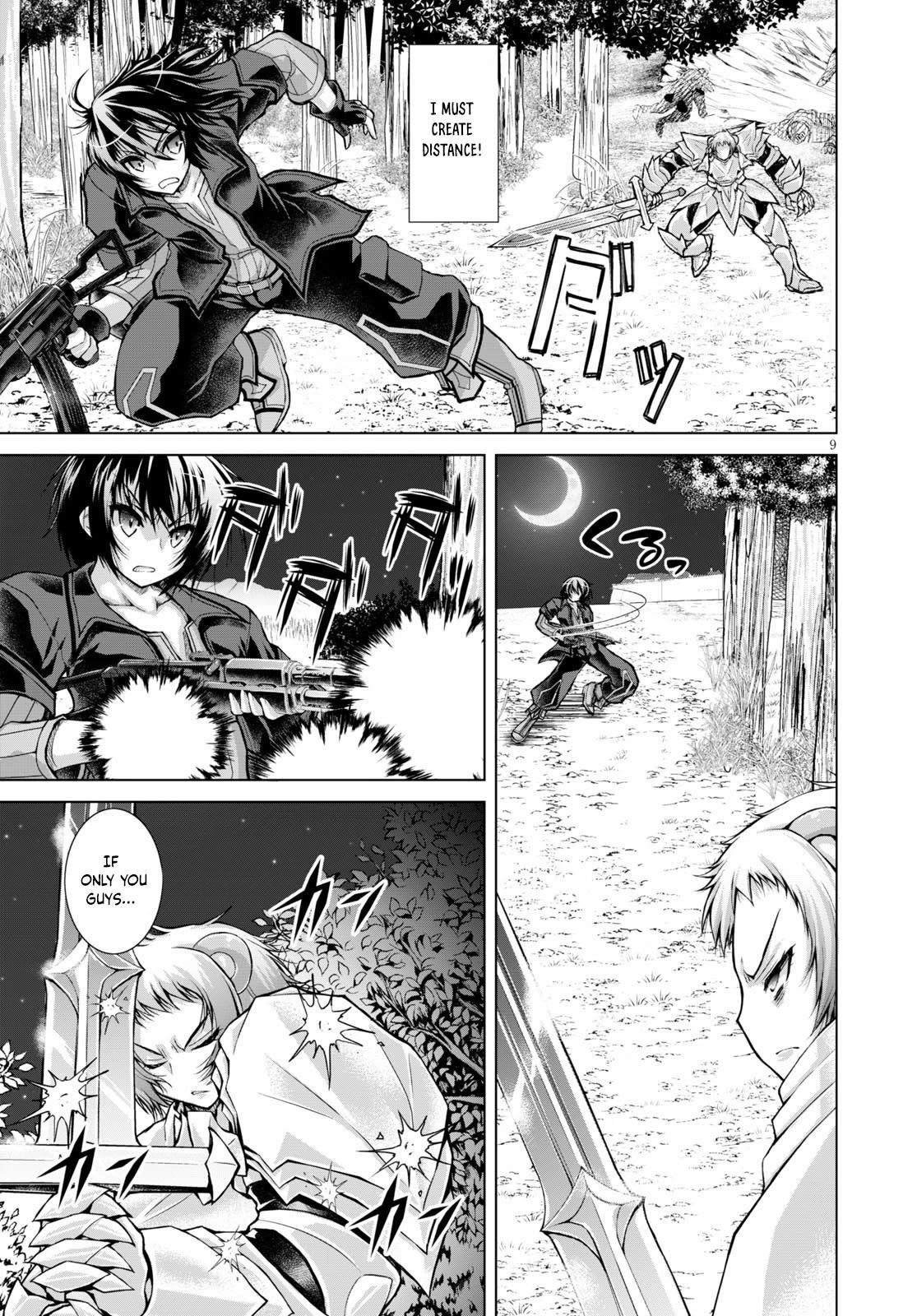 Gunota Ga Mahou Sekai Ni Tensei Shitara, Gendai Heiki De Guntai Harem O Tsukucchaimashita!? Chapter 58 - Page 9